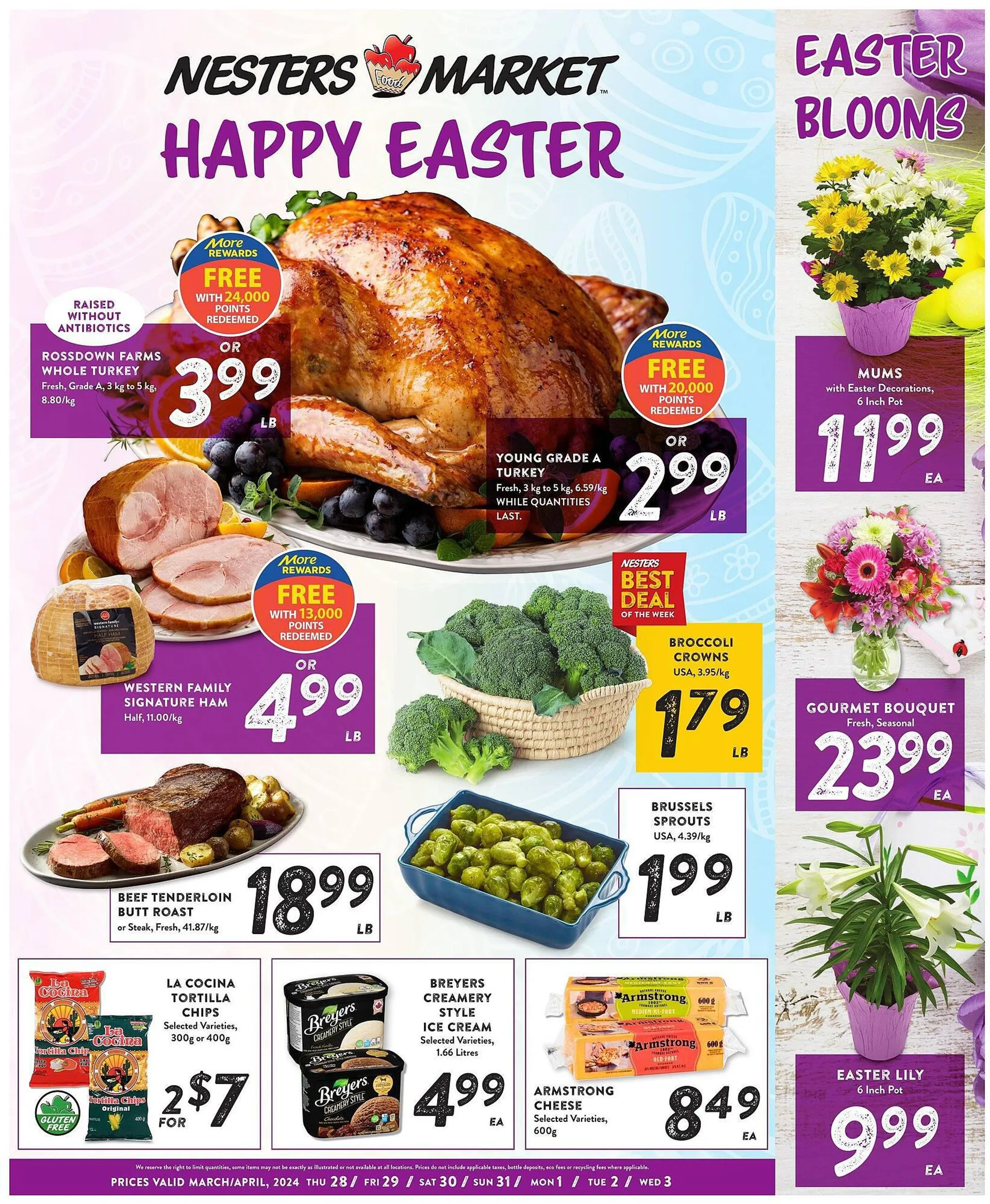 Nesters Market flyer from March 27 to April 2 2024 - flyer page 1