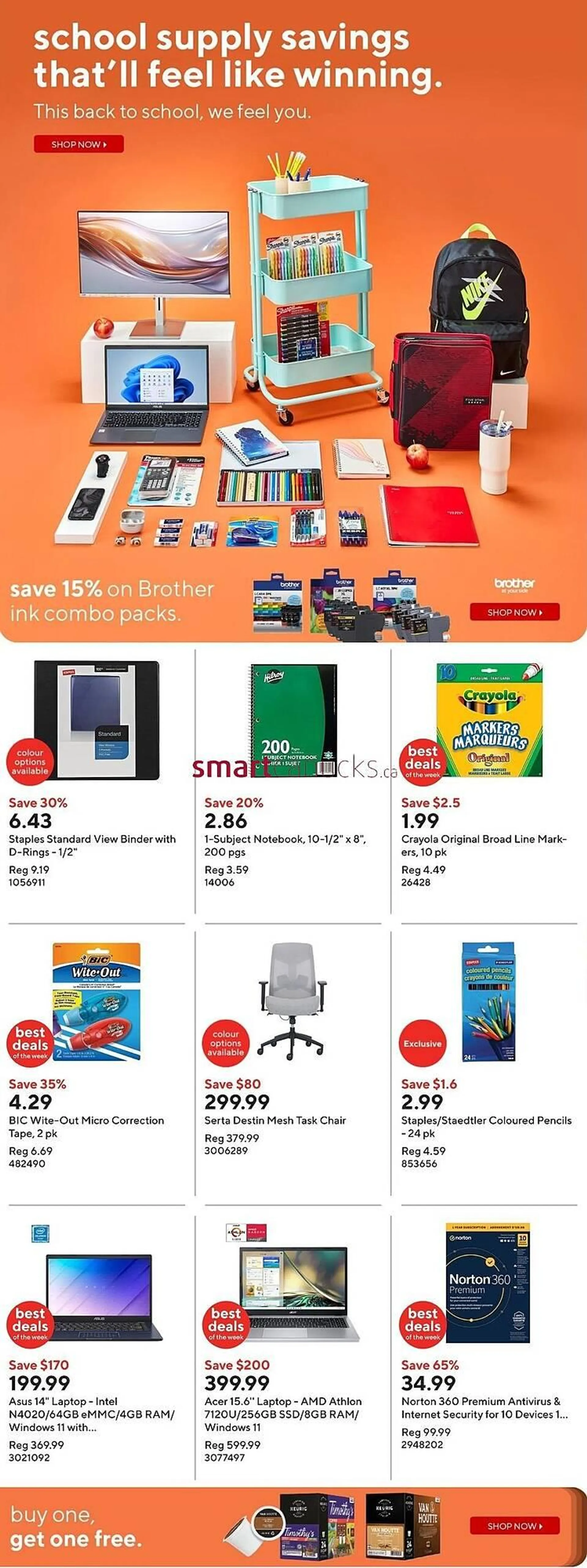 Staples flyer from July 25 to July 31 2024 - flyer page 2