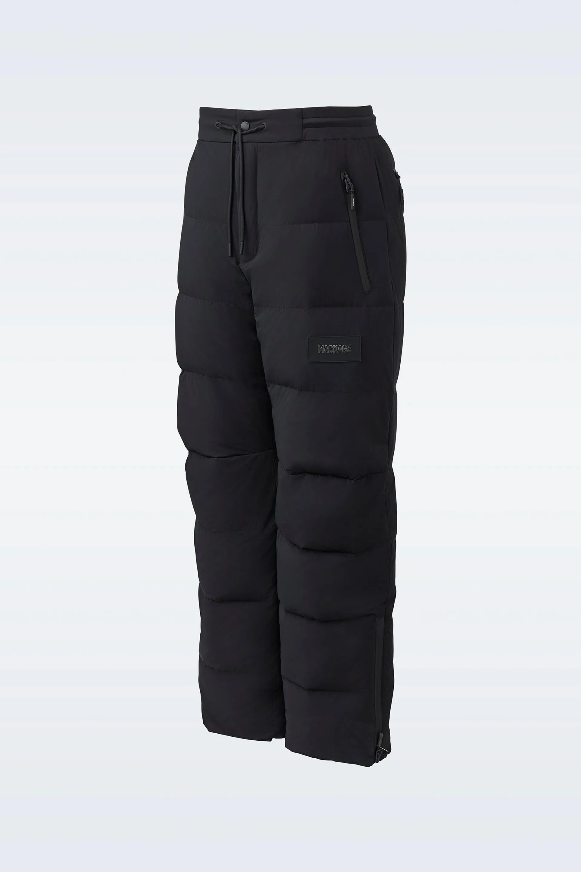 ROGER Quilted stretch down ski pants