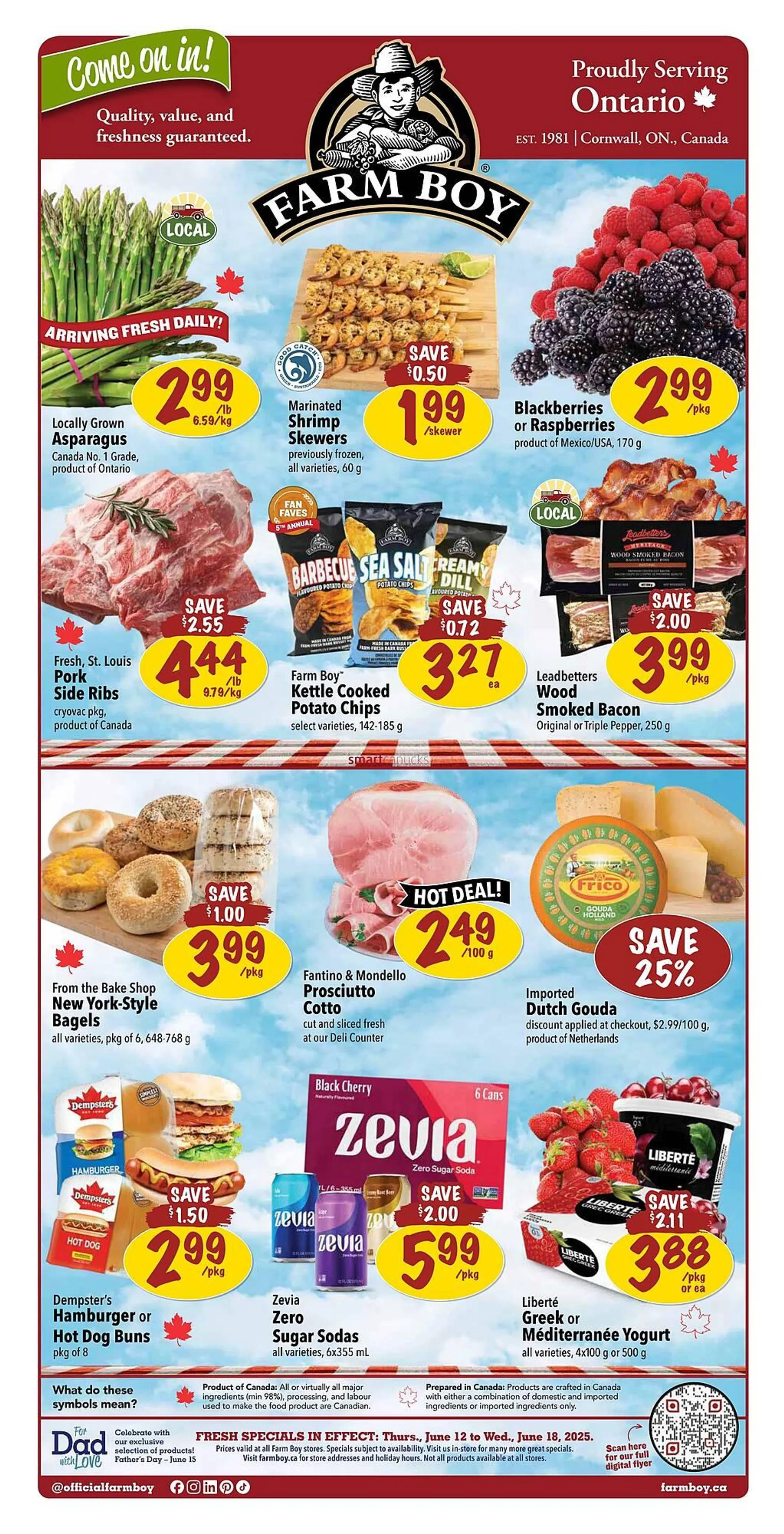 Farm Boy flyer from June 12 to June 18 2025 - flyer page 1