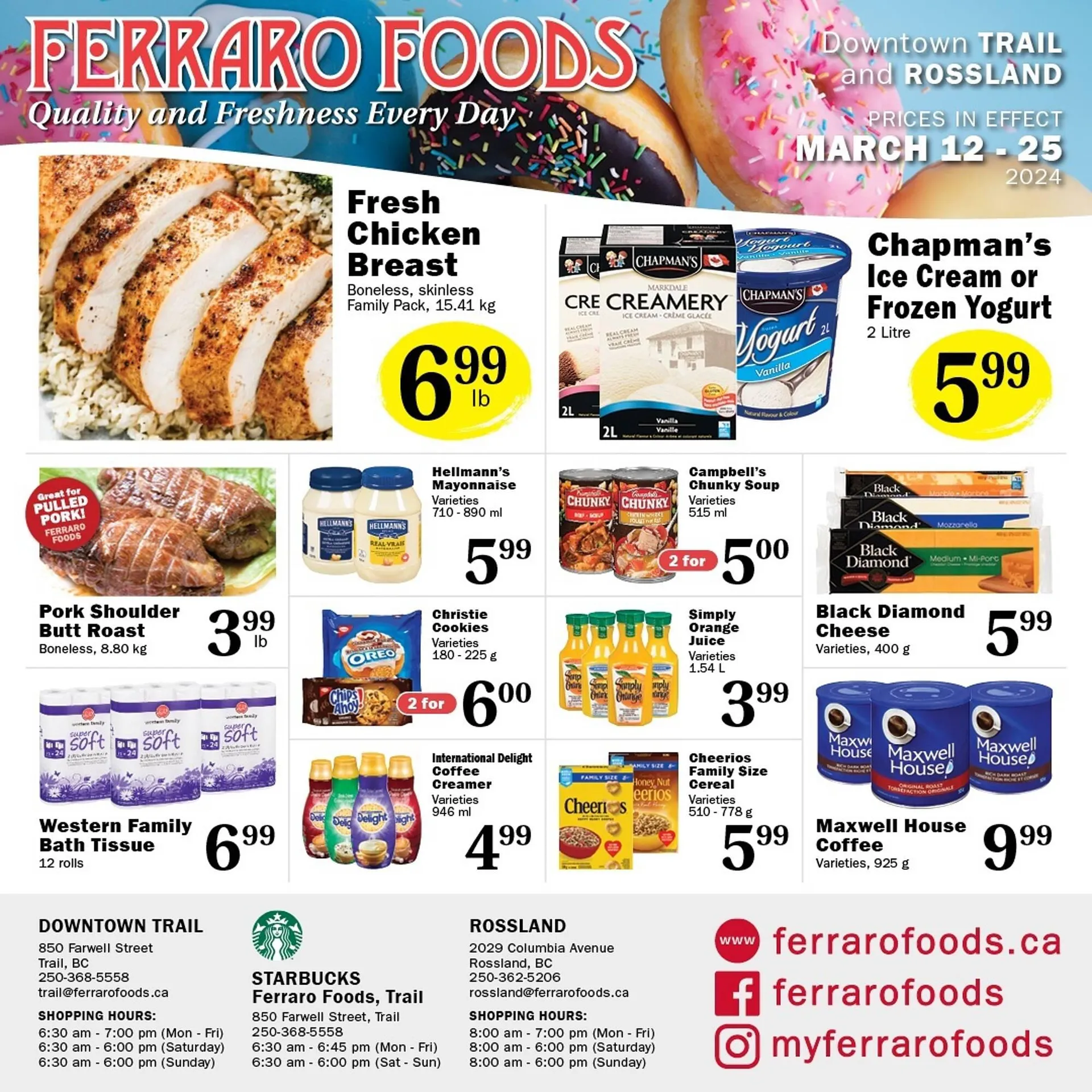 Ferraro Foods flyer from March 14 to March 20 2024 - flyer page 1