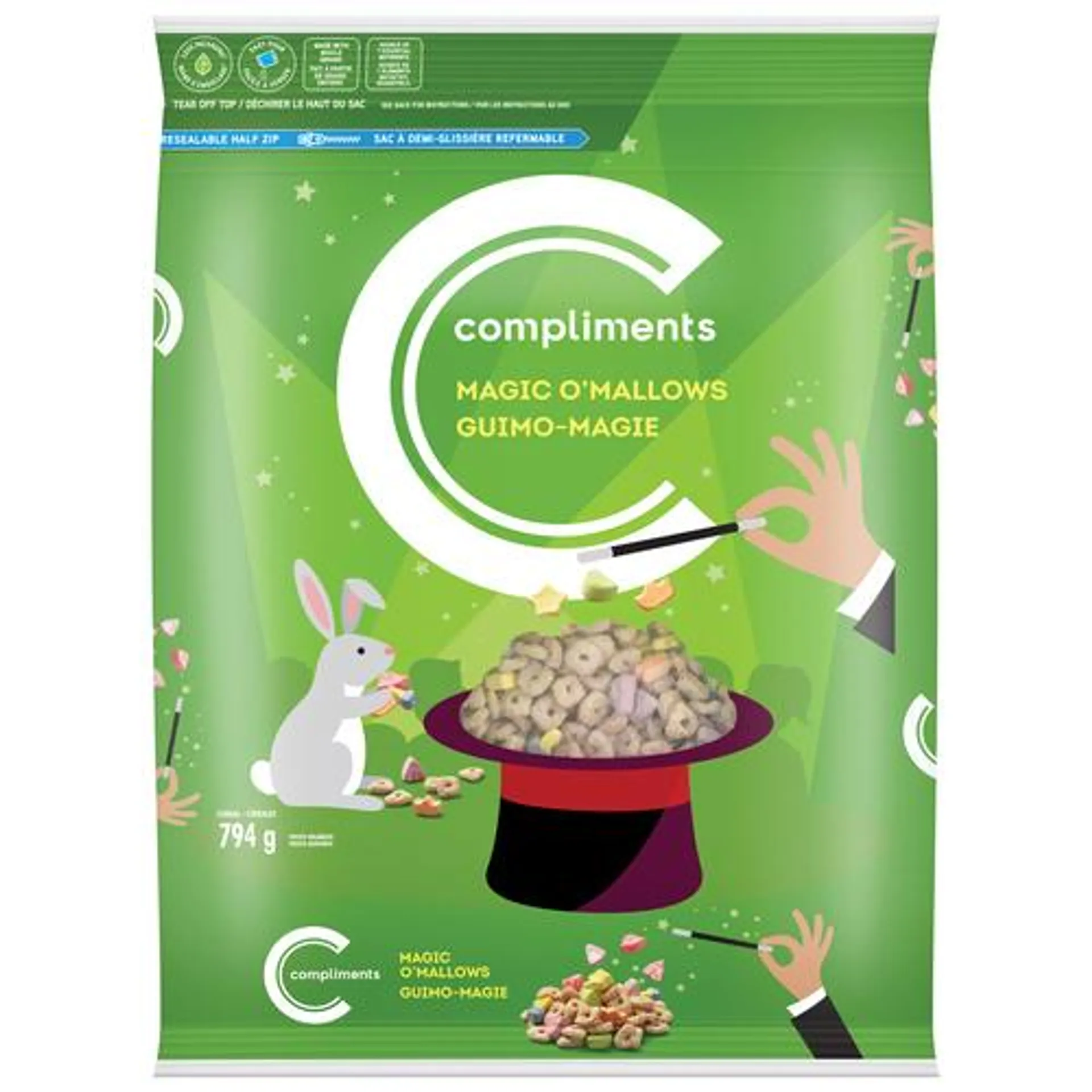 Compliments Magic O'Mallows Cereal, 794 g