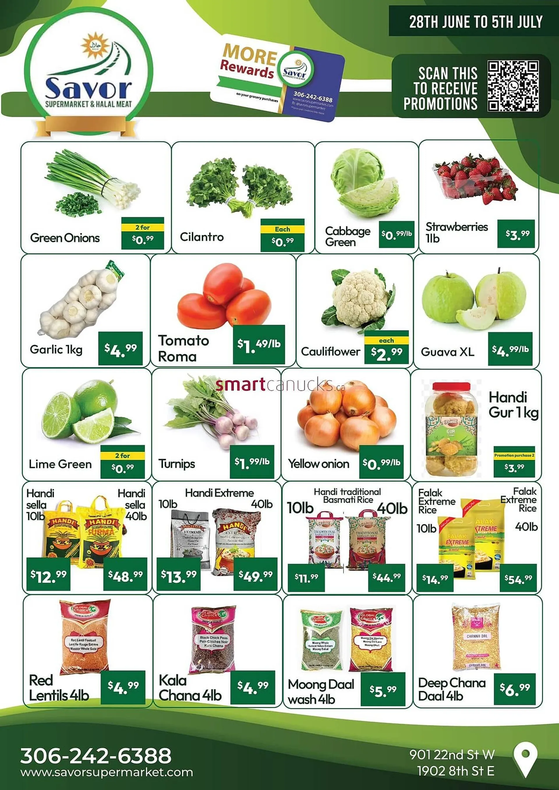 Savor Supermarket flyer - 1