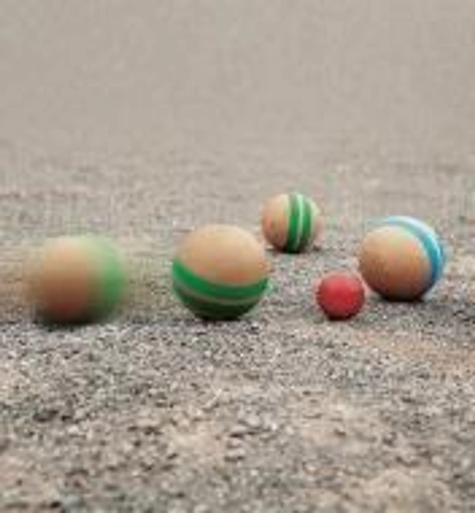 Wooden Pétanque Set