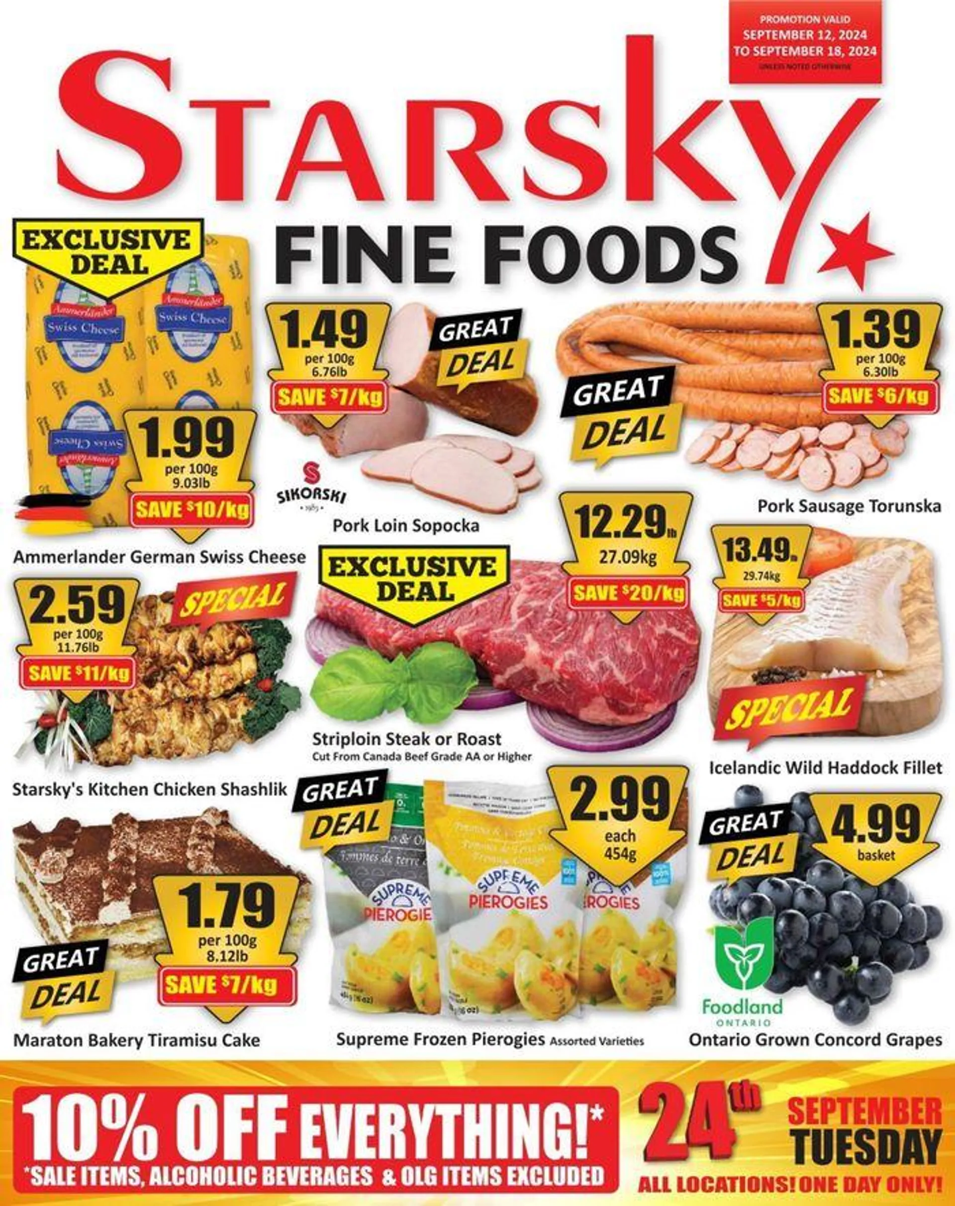 Weekly flyer Starsky - 1