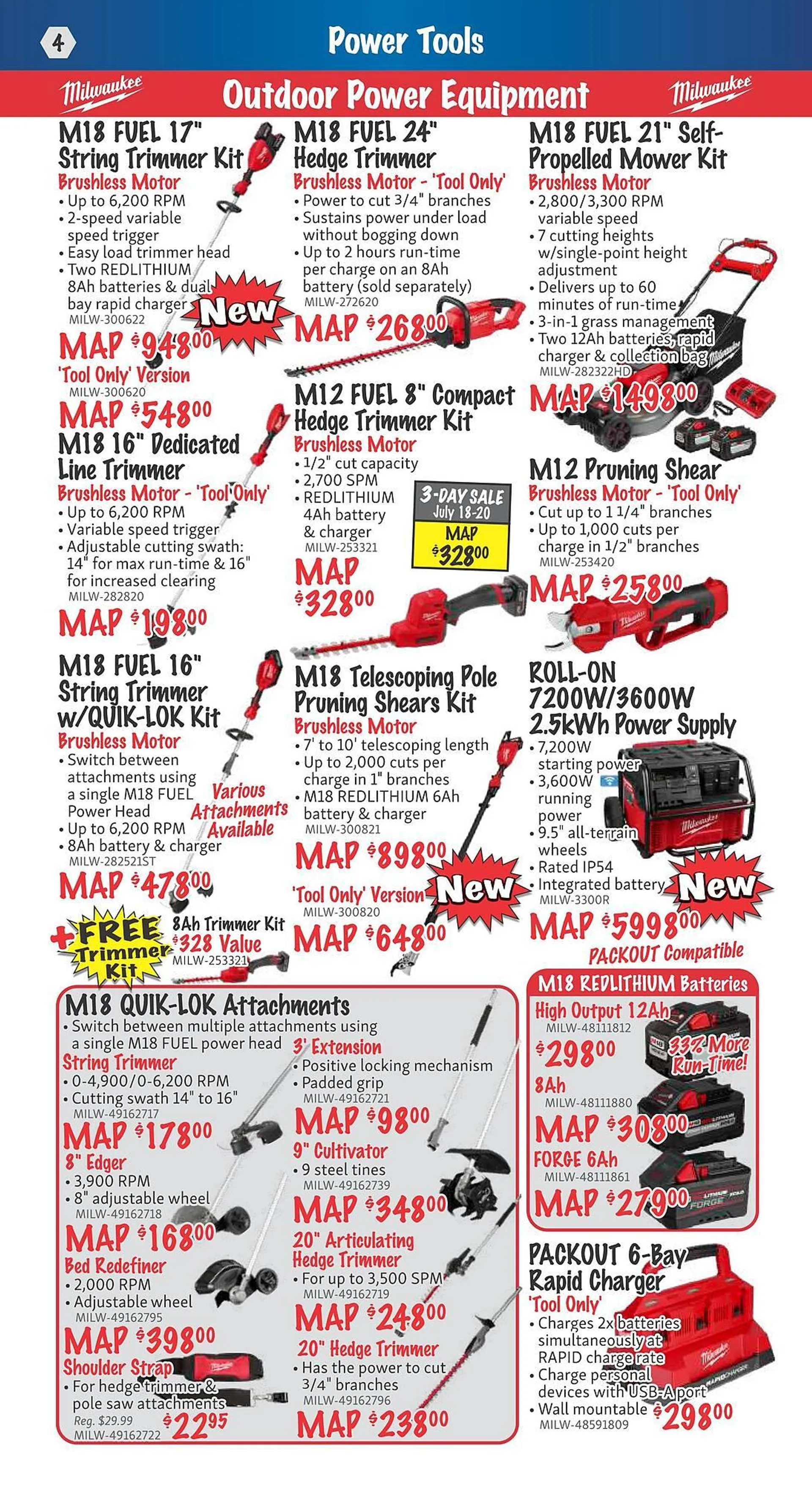 KMS Tools flyer from June 27 to July 31 2024 - flyer page 4