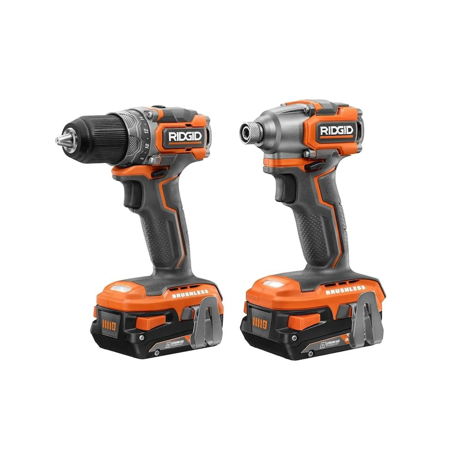 18V Brushless Sub-Compact Cordless 1/2 -inch Drill/Driver and Impact Driver Combo Kit