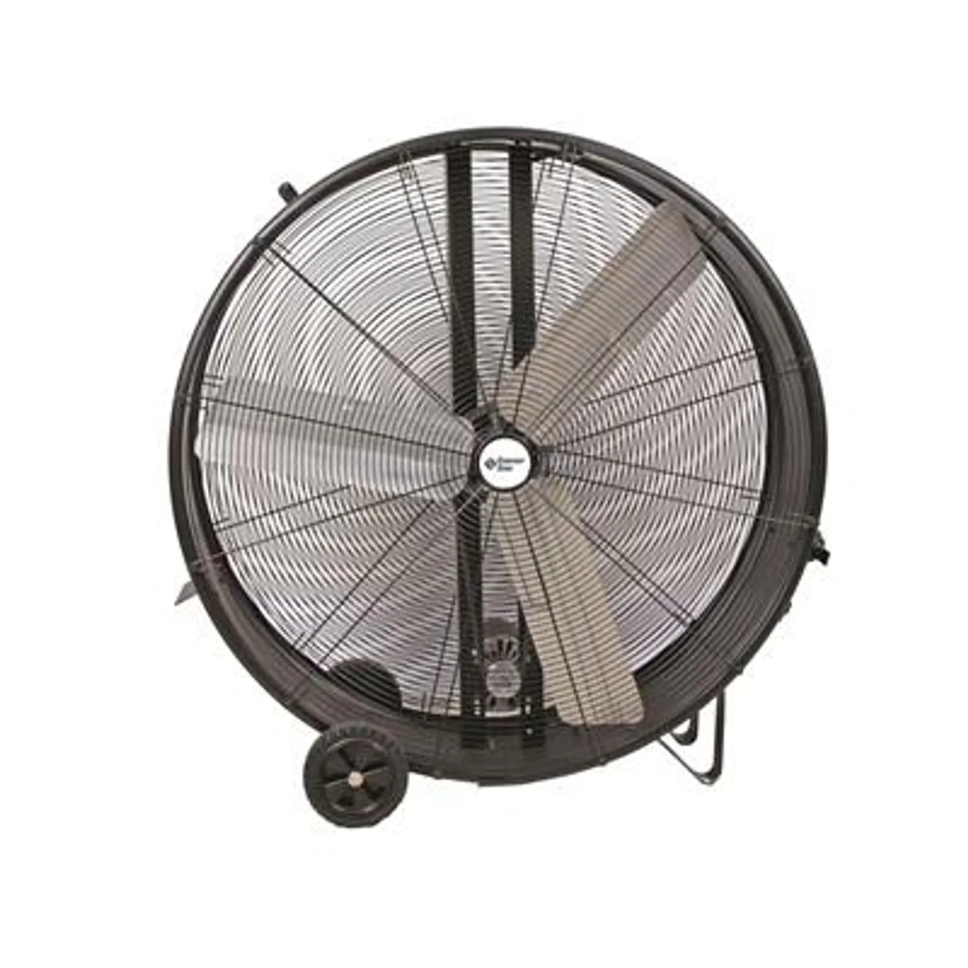 BE or Comfort Zone 42" 2-Speed Industrial Drum Fan with Wheel Mount