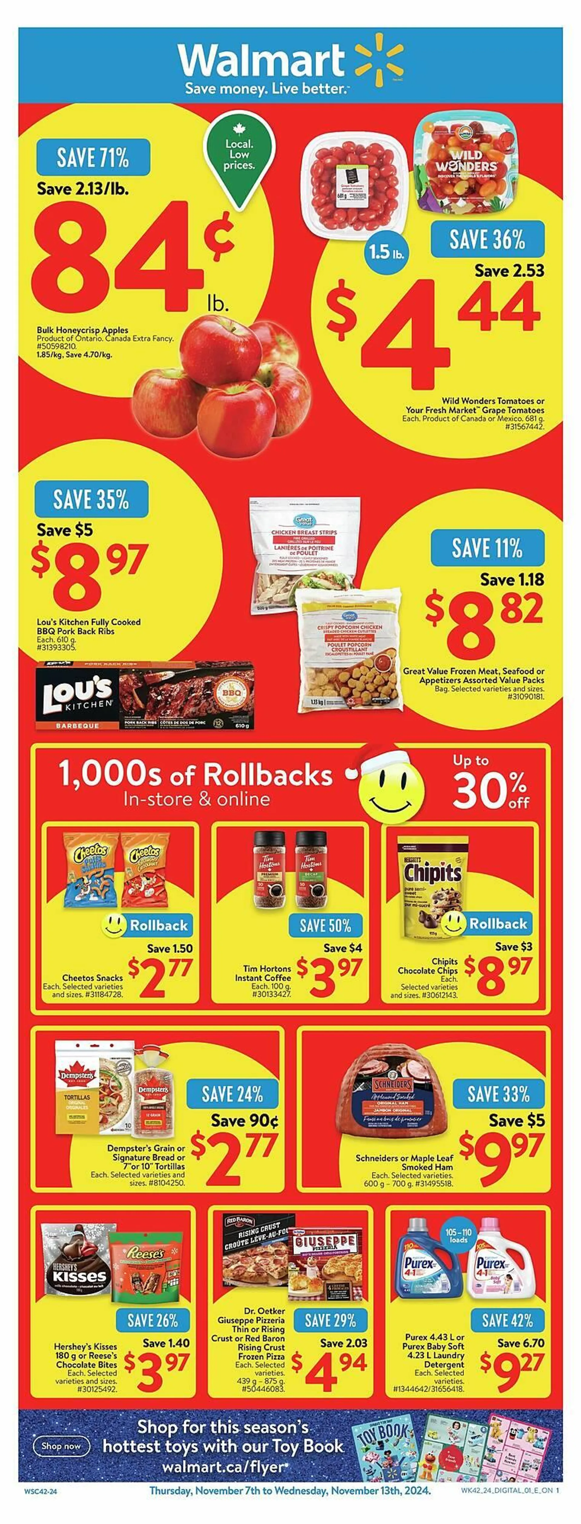 Walmart flyer - 1