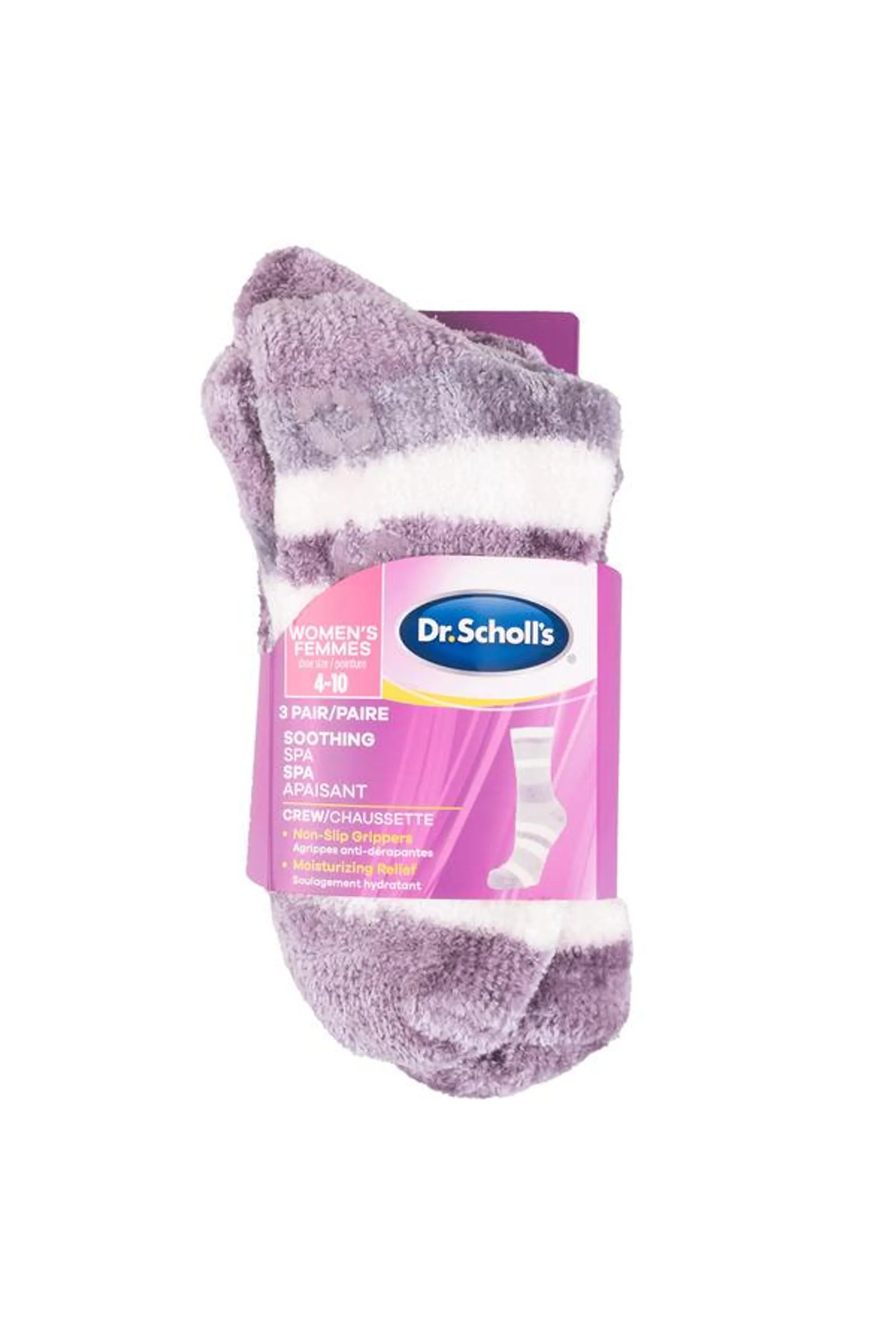 Soothing Spa crew socks - 3 pairs