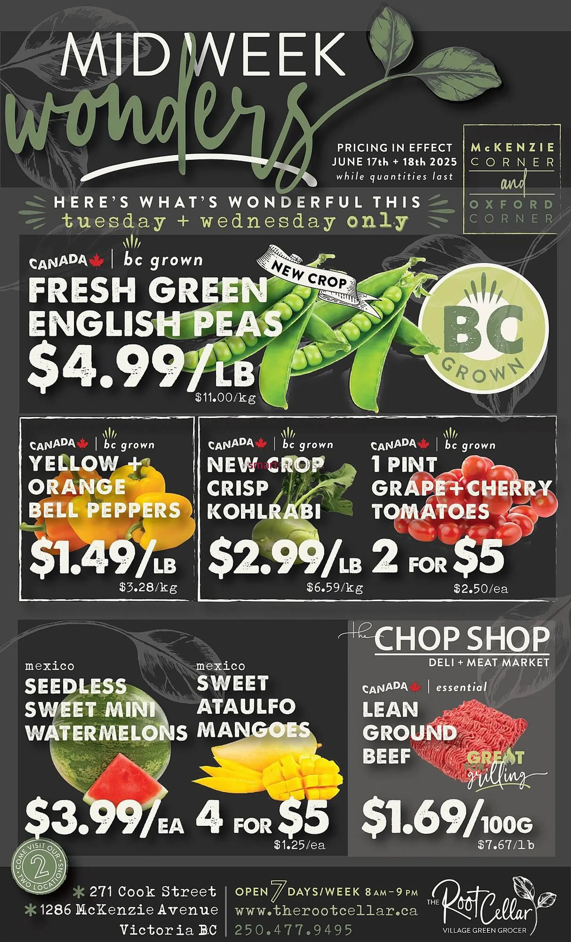 The Root Cellar flyer - 1