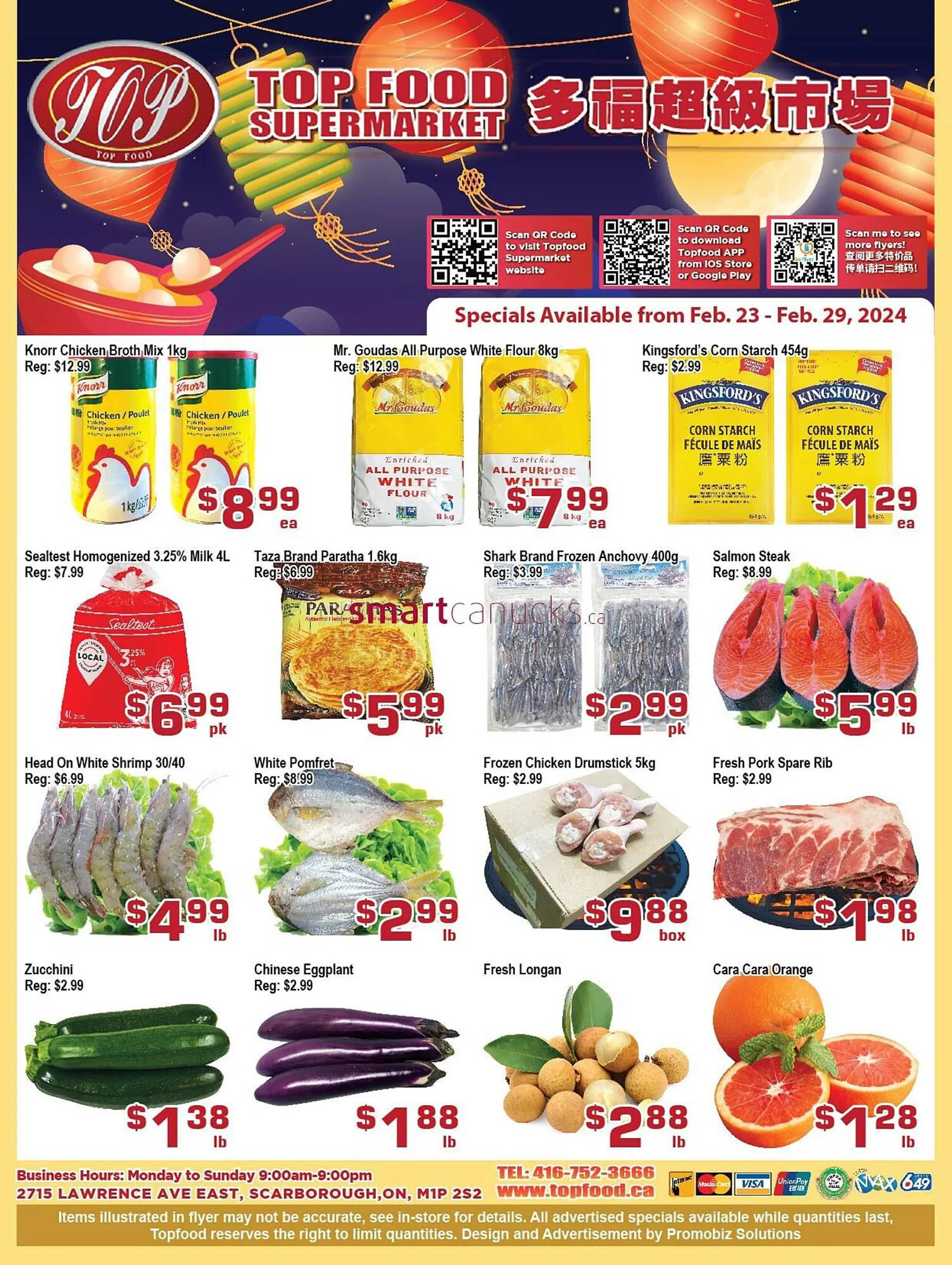 Top Food Supermarket flyer from February 22 to February 28 2024 - flyer page 