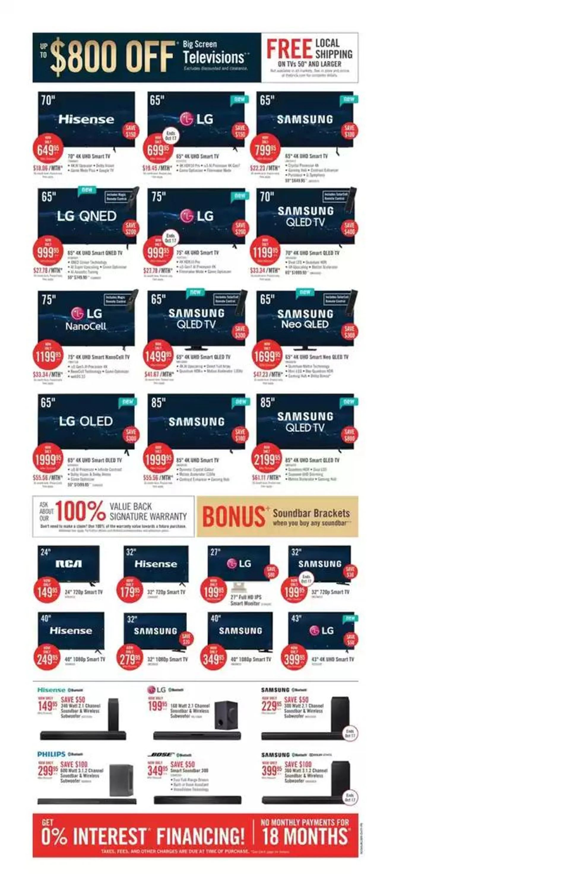 Top offers for all bargain hunters from October 11 to October 23 2024 - flyer page 17