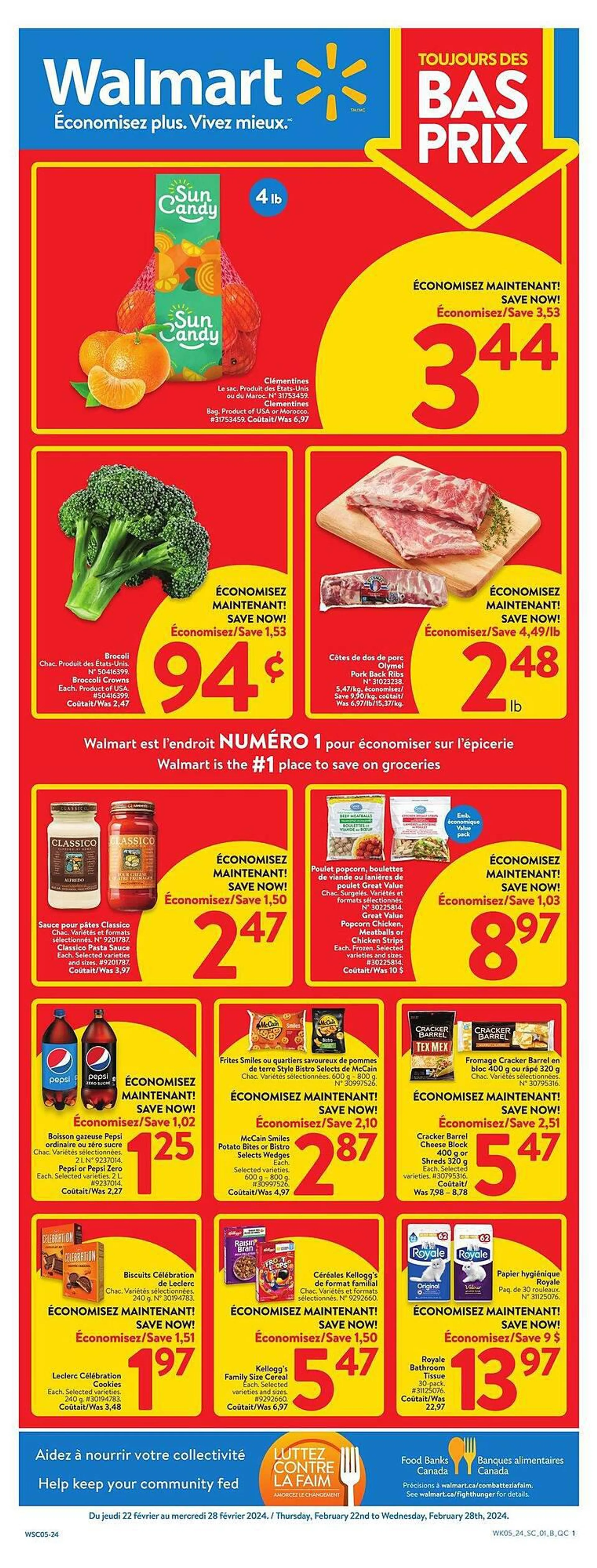 Walmart flyer from February 21 to February 27 2024 - flyer page 