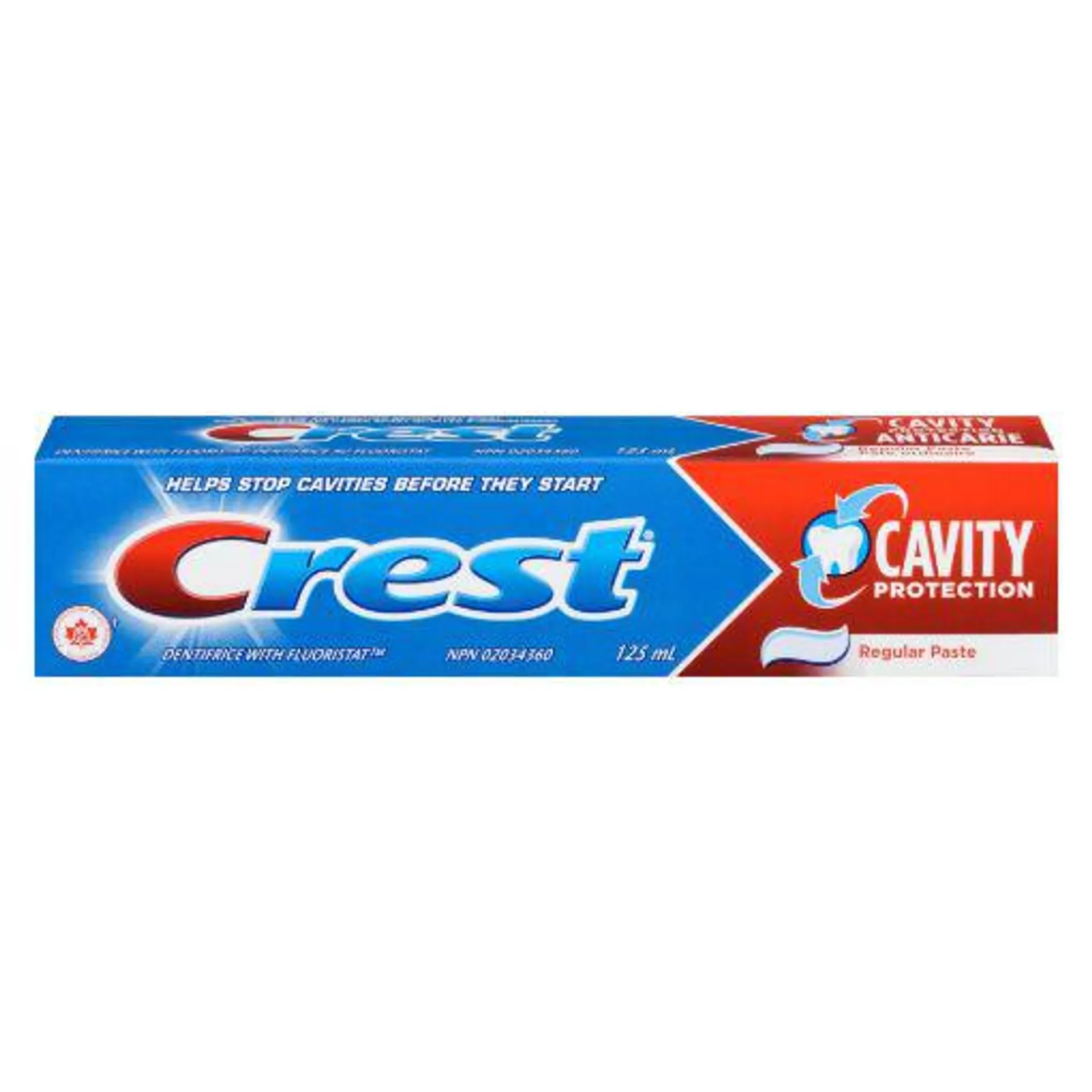 CREST CAVITY PROTECTION TOOTHPASTE - REGULAR 125ML