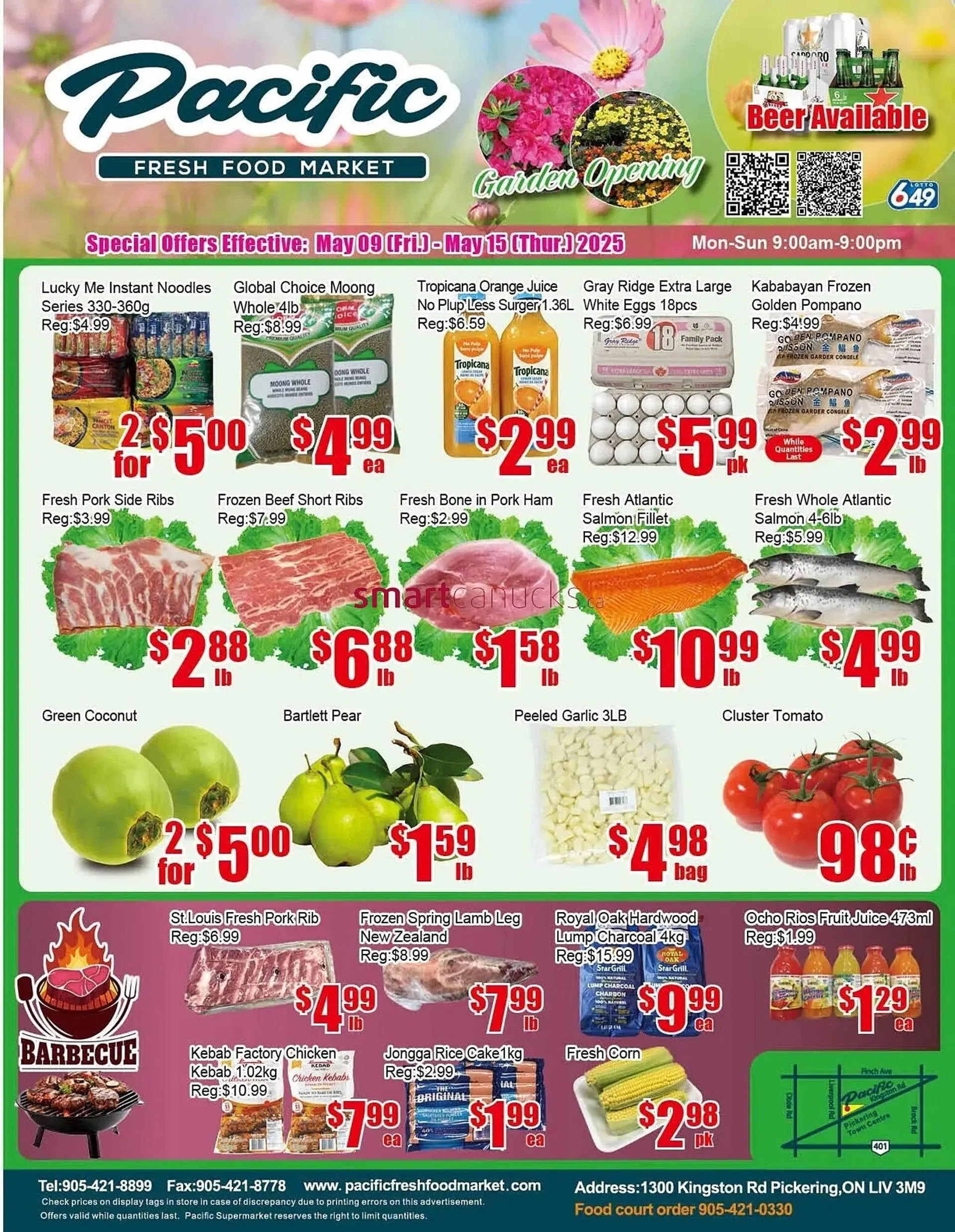 New Pacific Supermarket flyer - 1