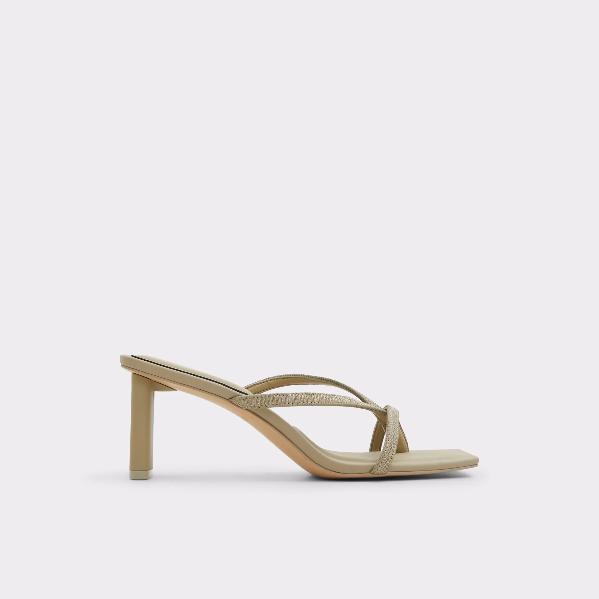 Strappy heeled sandal