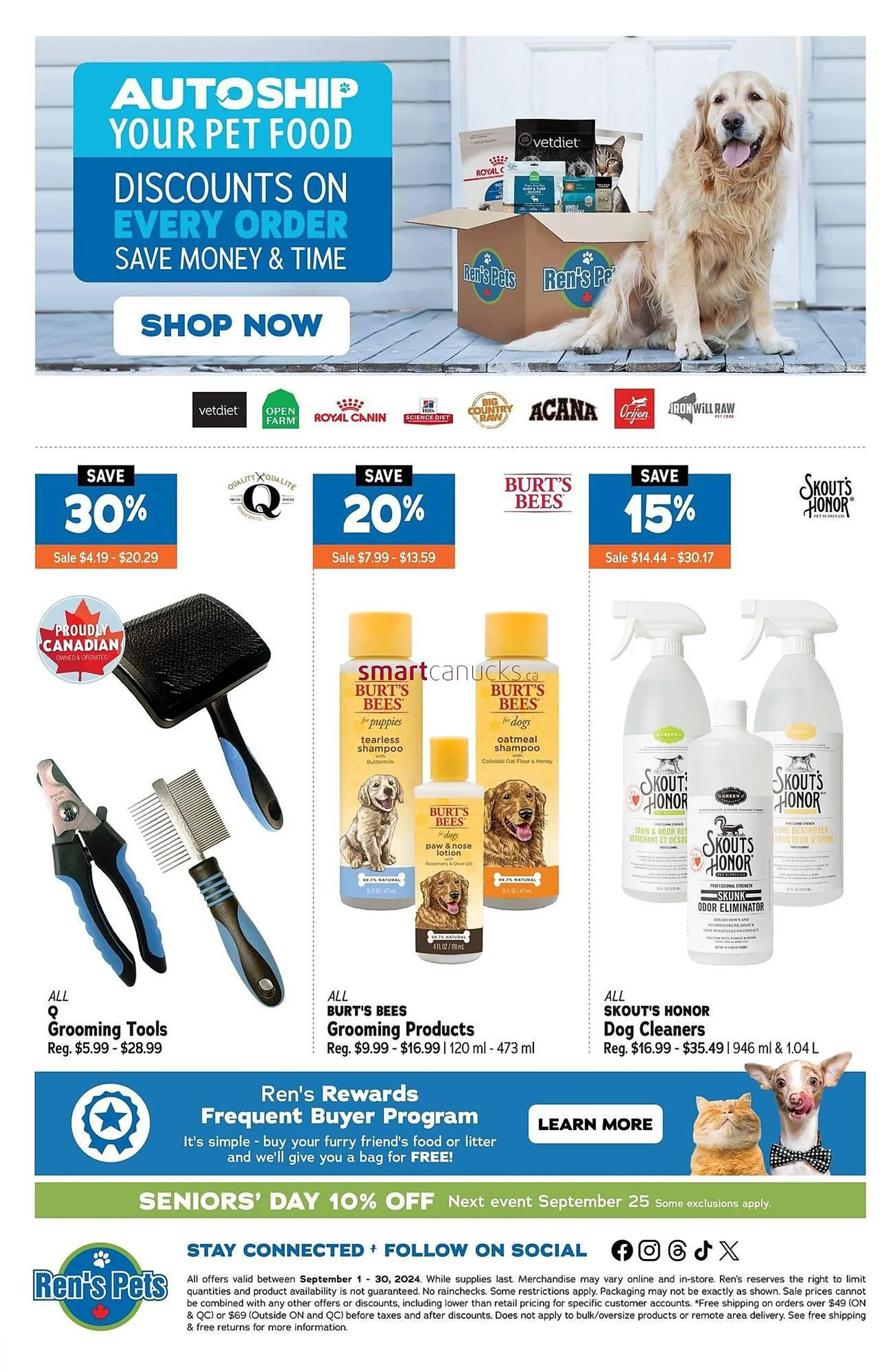 Ren’s Pets Depot flyer from September 1 to September 30 2024 - flyer page 8