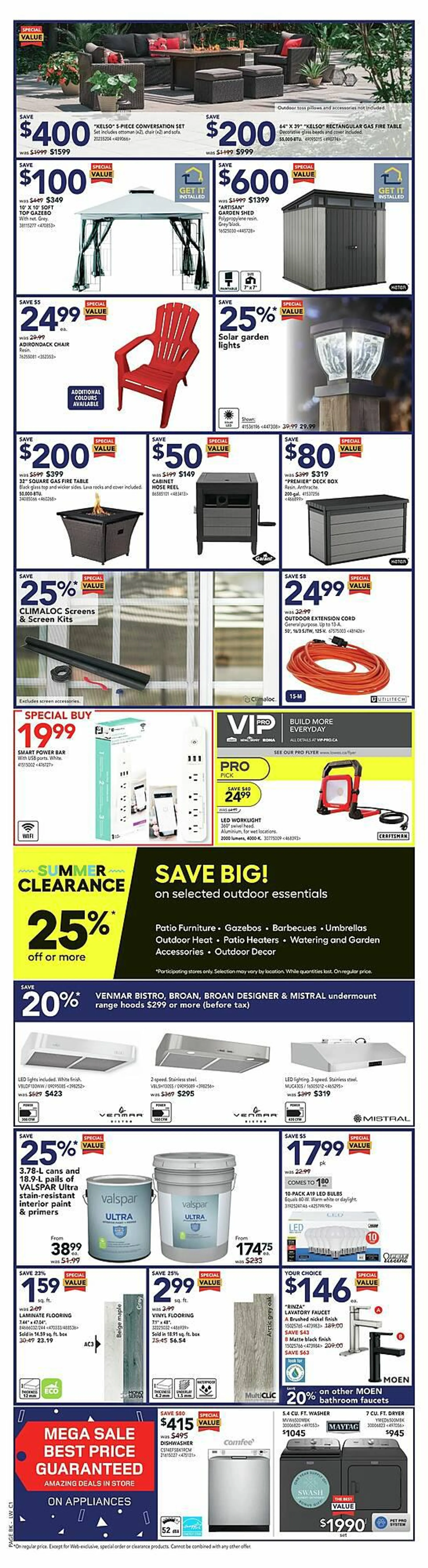 Lowes flyer - 2