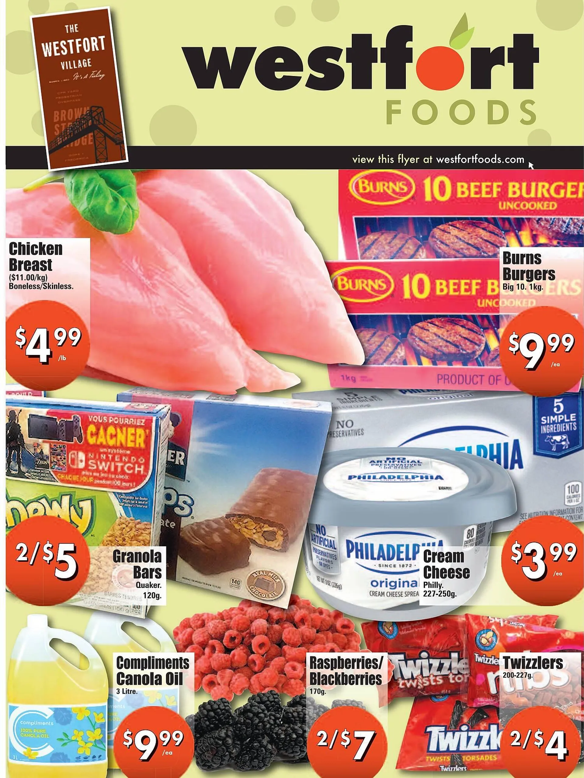 Westfort Foods flyer - 1