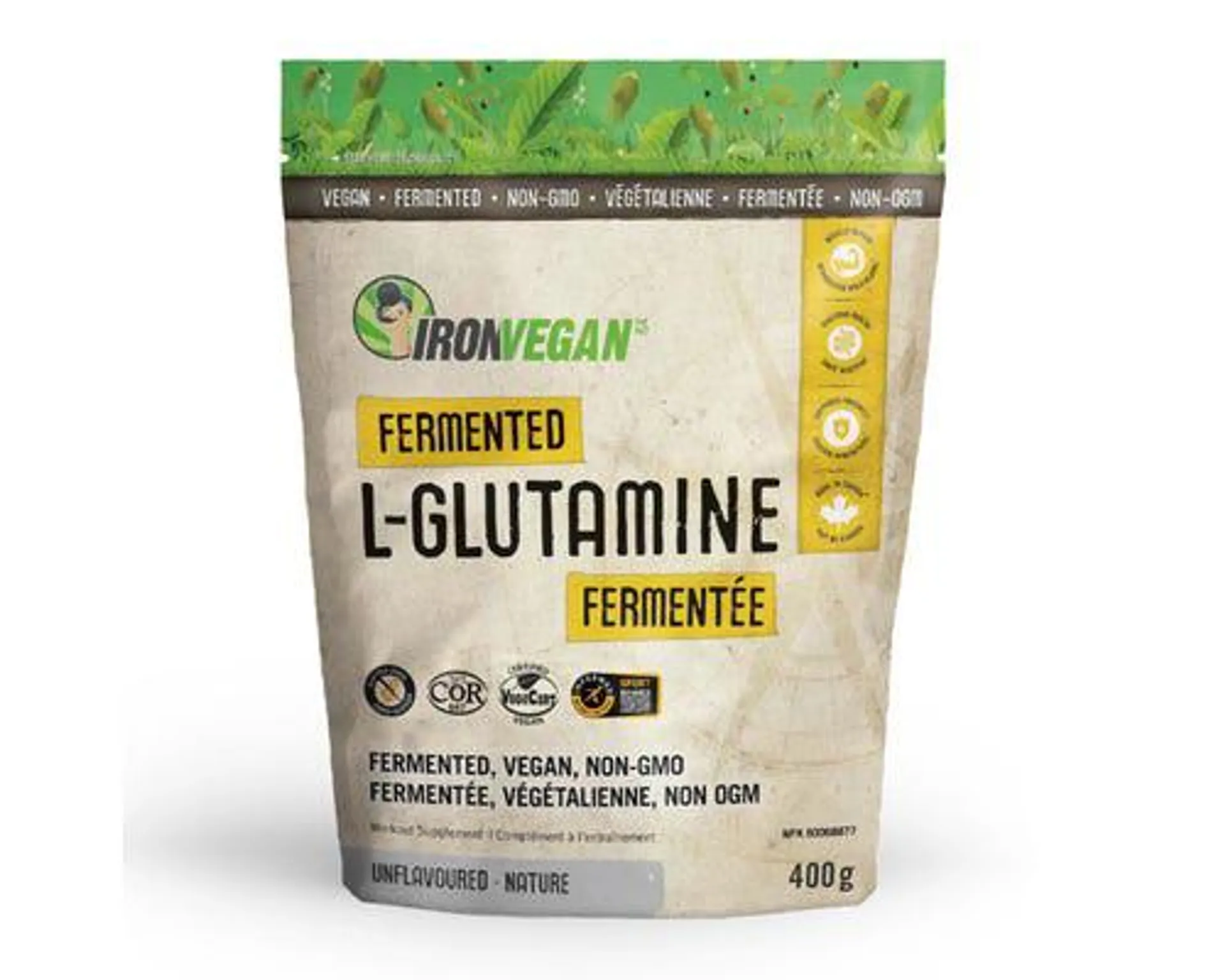 Iron Vegan Fermented L-Glutamine 400g