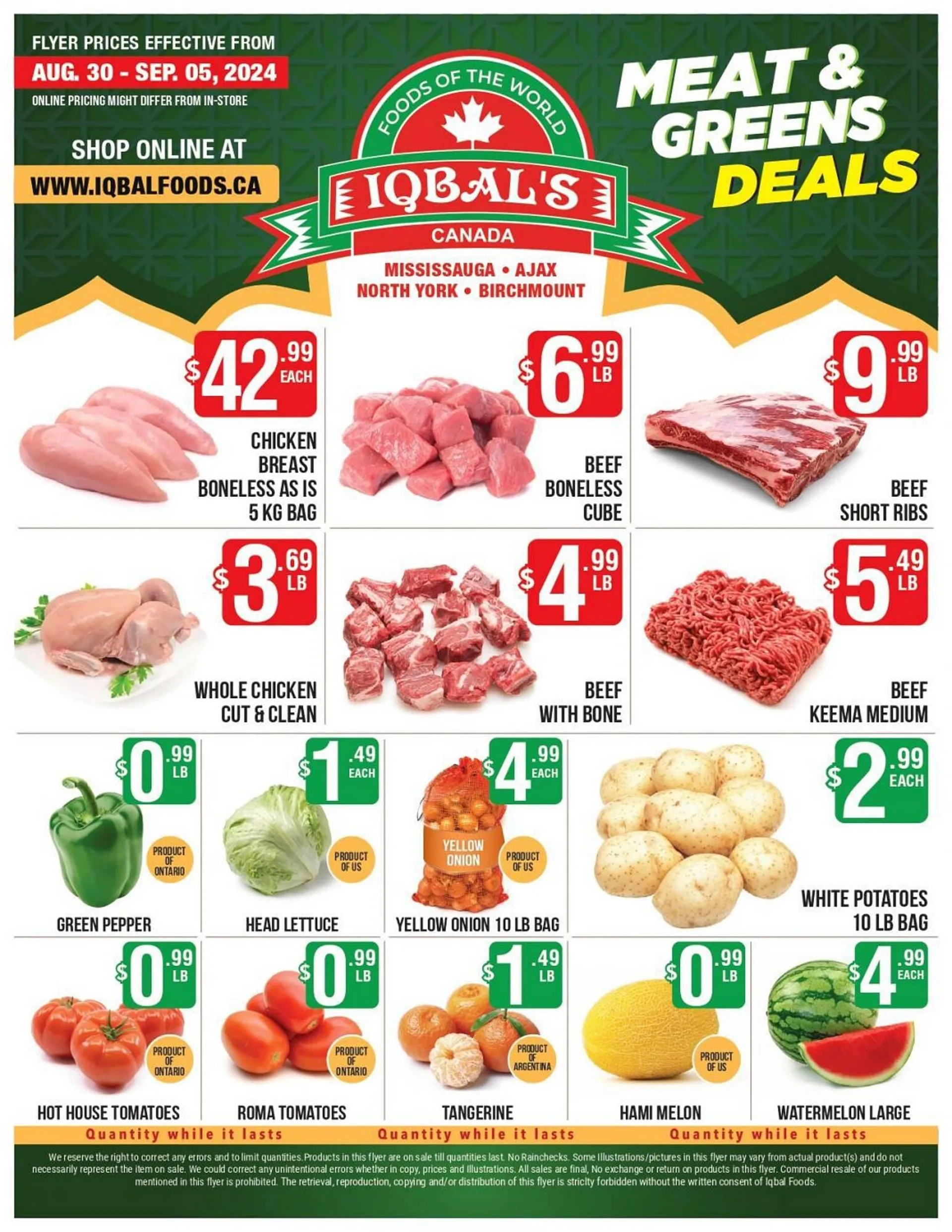 Iqbal Foods flyer - 1