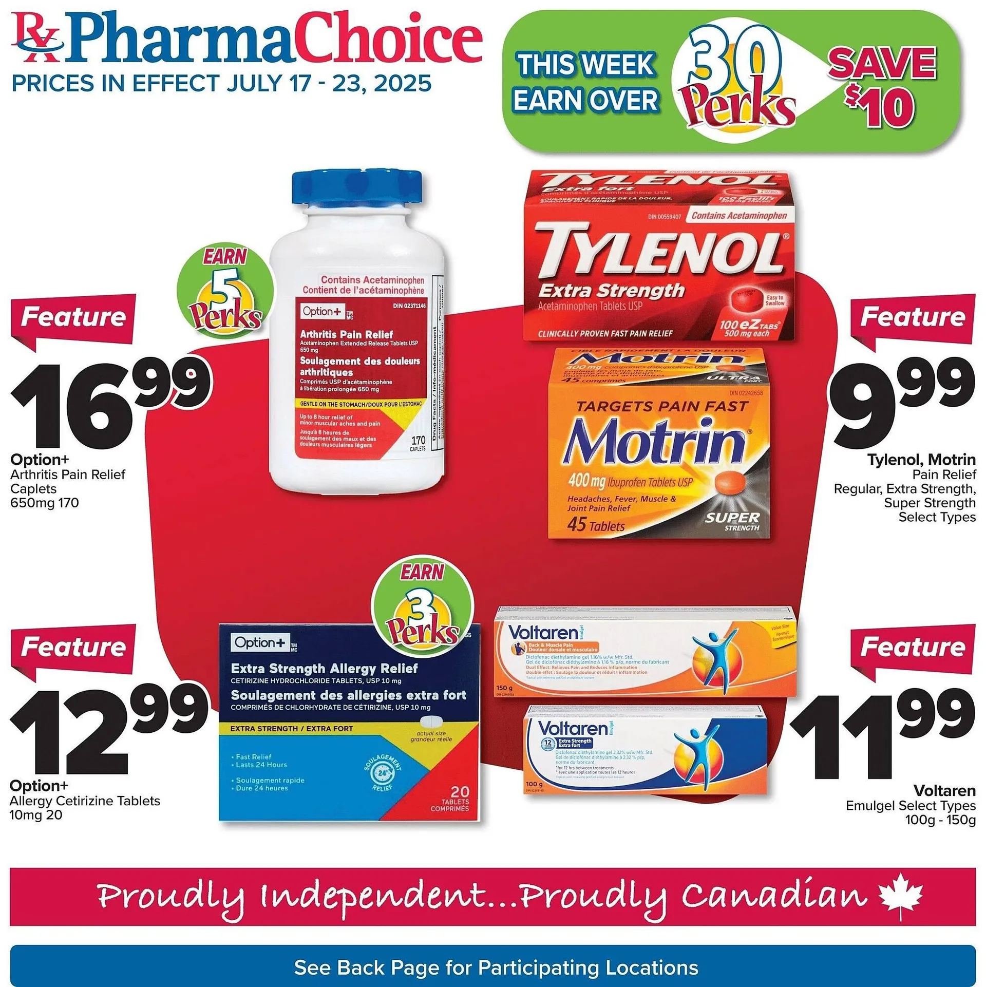 PharmaChoice flyer from July 17 to July 23 2025 - flyer page 1