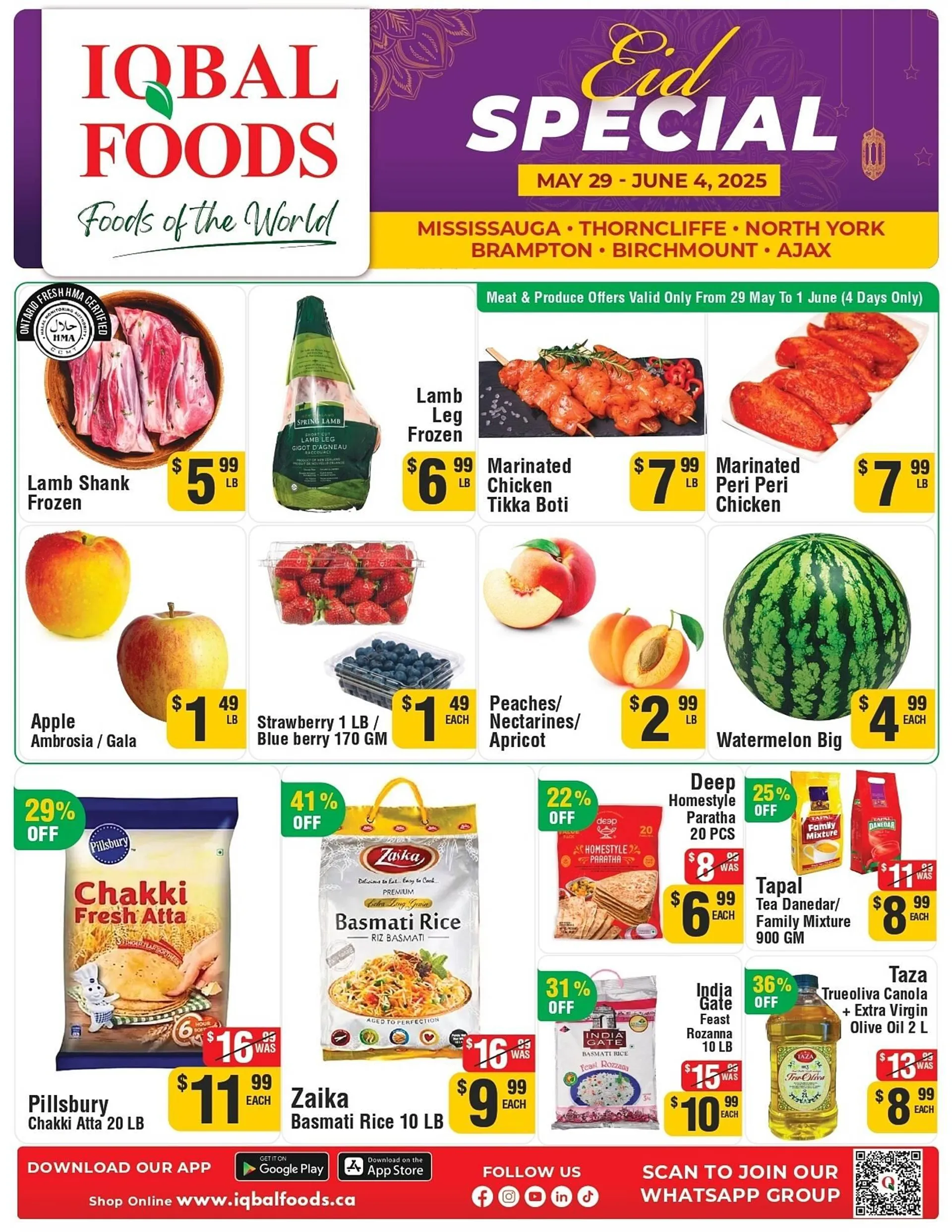 Iqbal Foods flyer from May 29 to June 4 2025 - flyer page 1