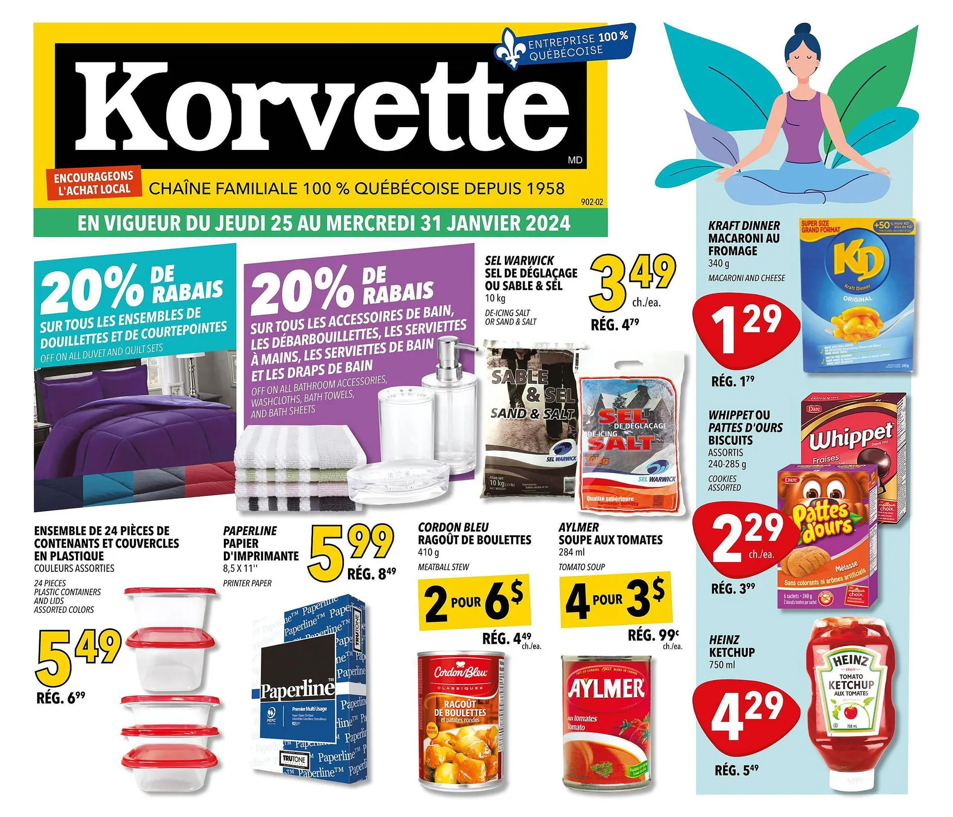 Korvette flyer from January 25 to January 31 2024 - flyer page 