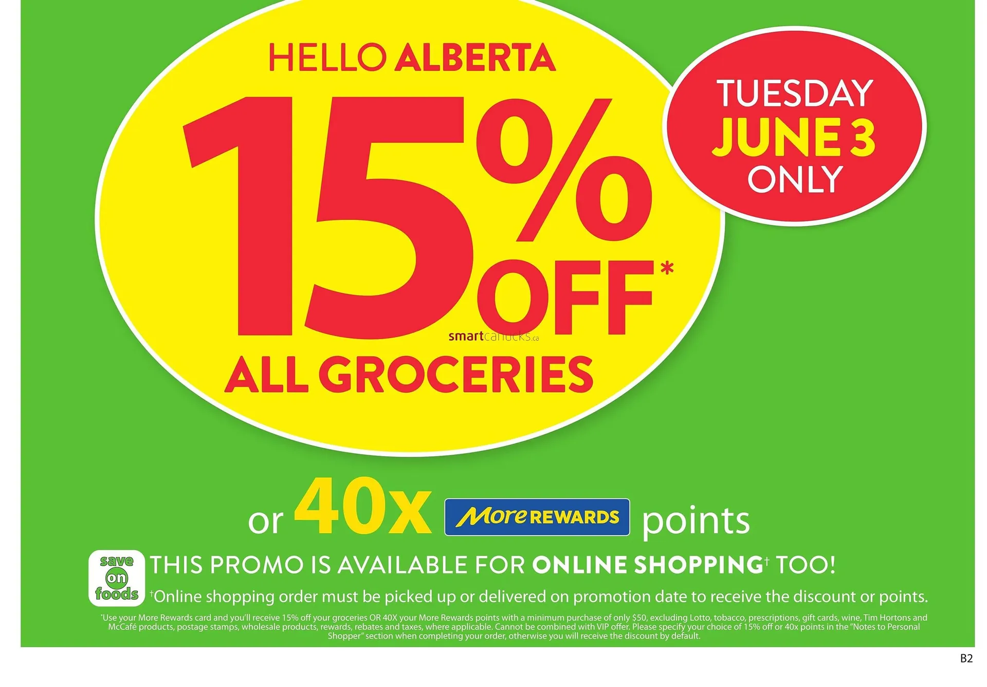 Save on Foods flyer from May 29 to June 4 2025 - flyer page 1
