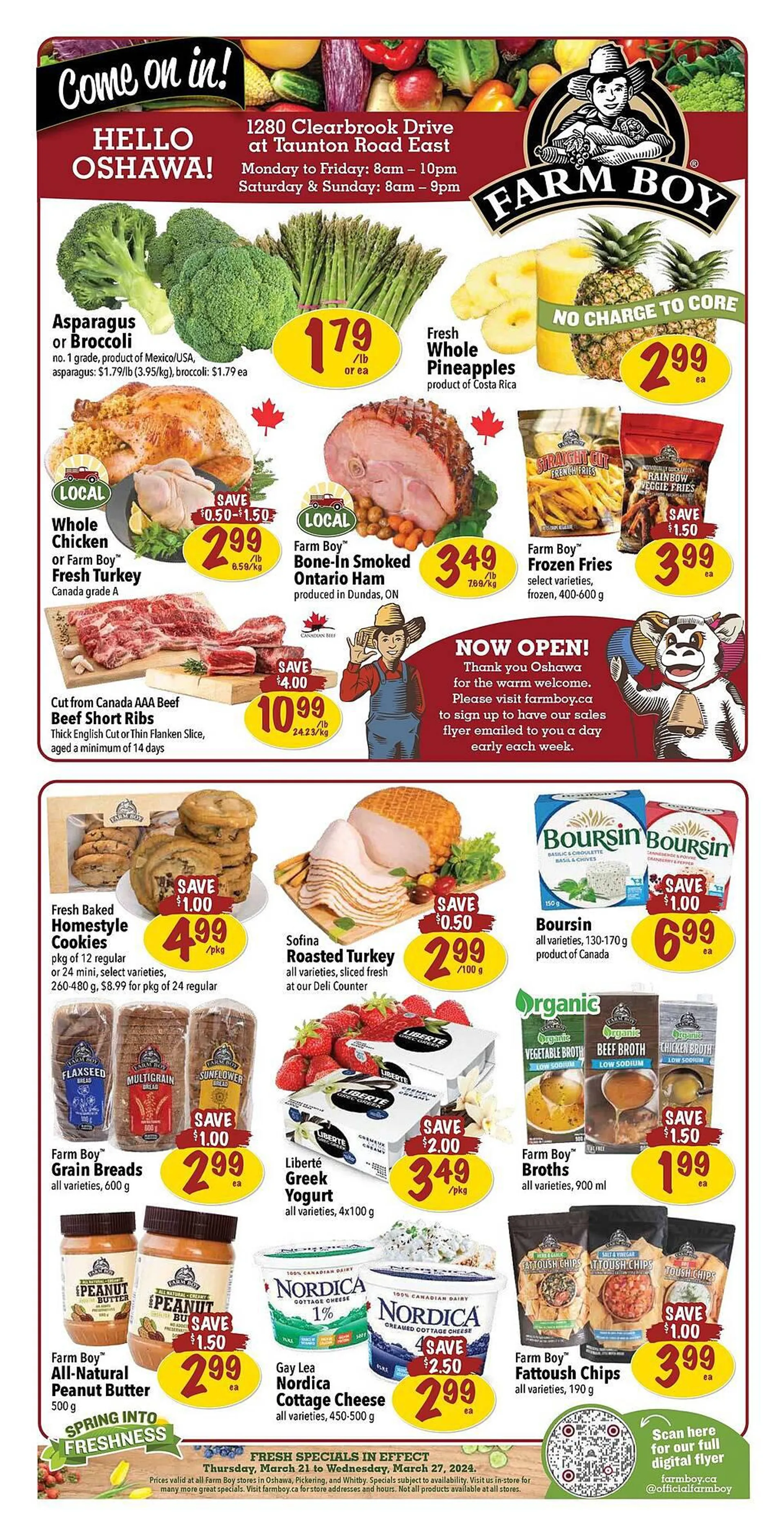 Farm Boy flyer from March 21 to April 4 2024 - flyer page 1