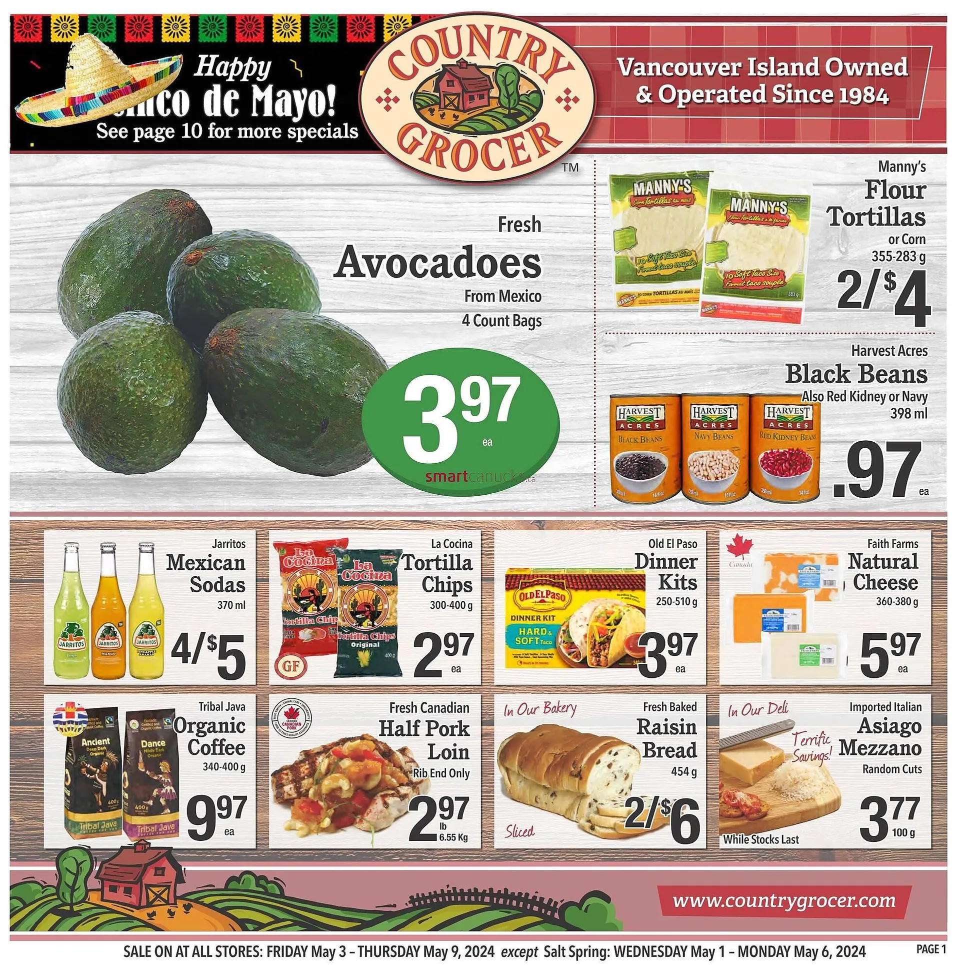 Country Grocer flyer - 1