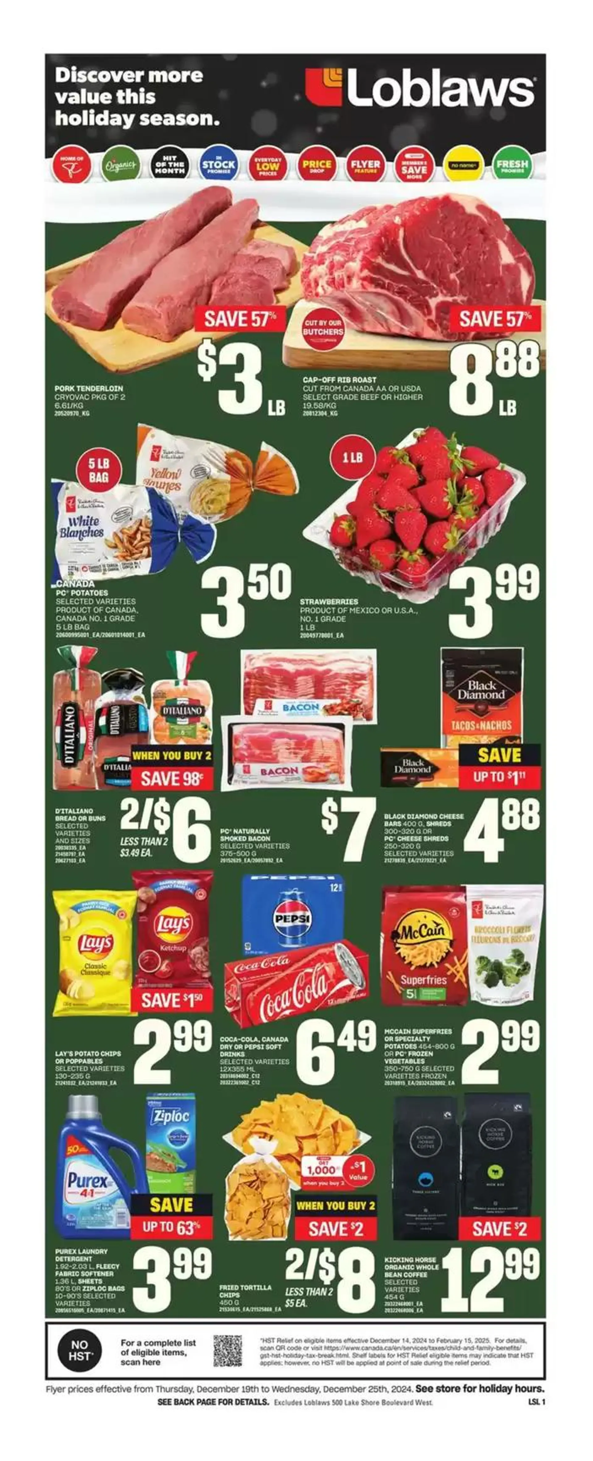 Current deals and offers from December 19 to December 25 2024 - flyer page 3