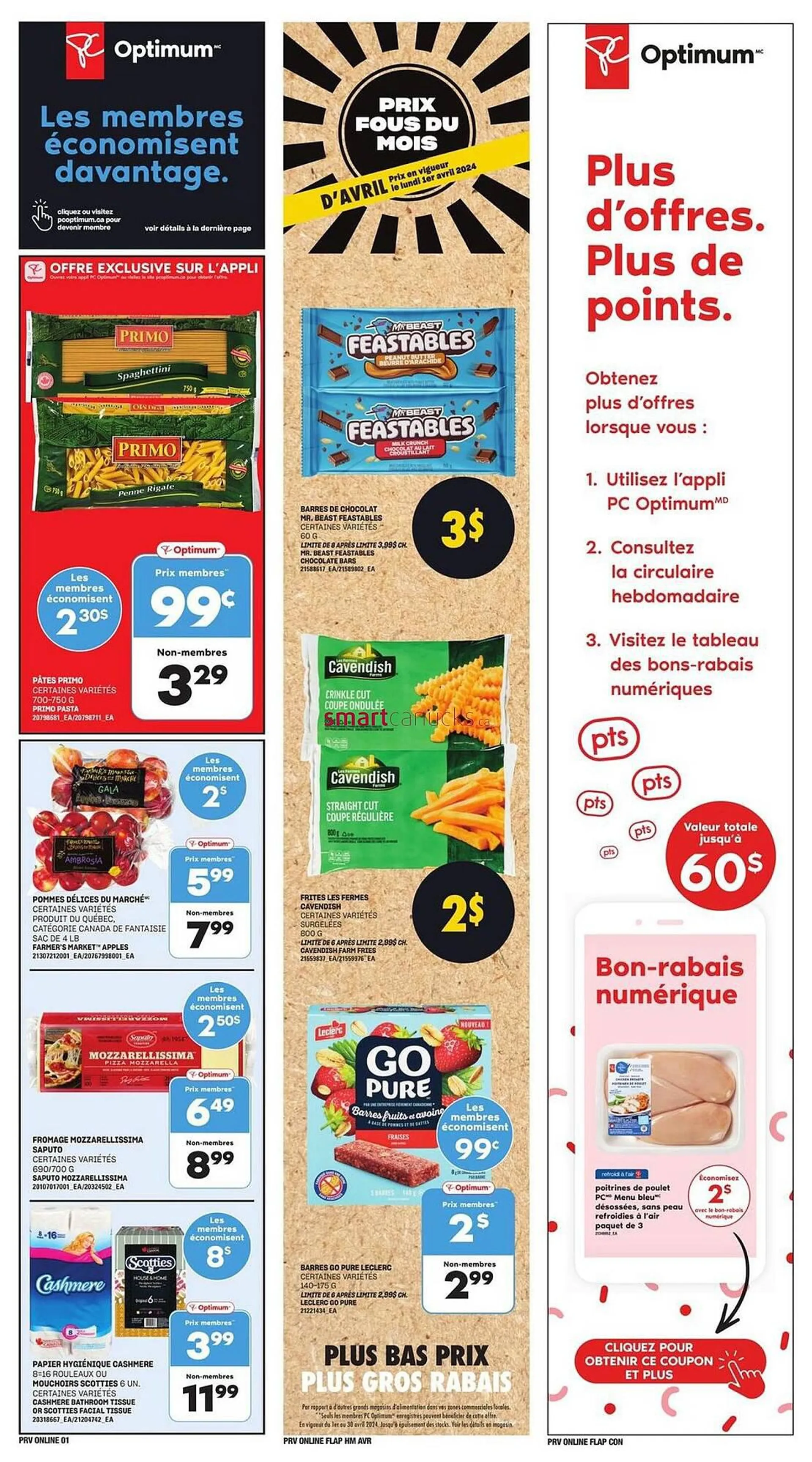 Provigo flyer from April 4 to April 10 2024 - flyer page 1