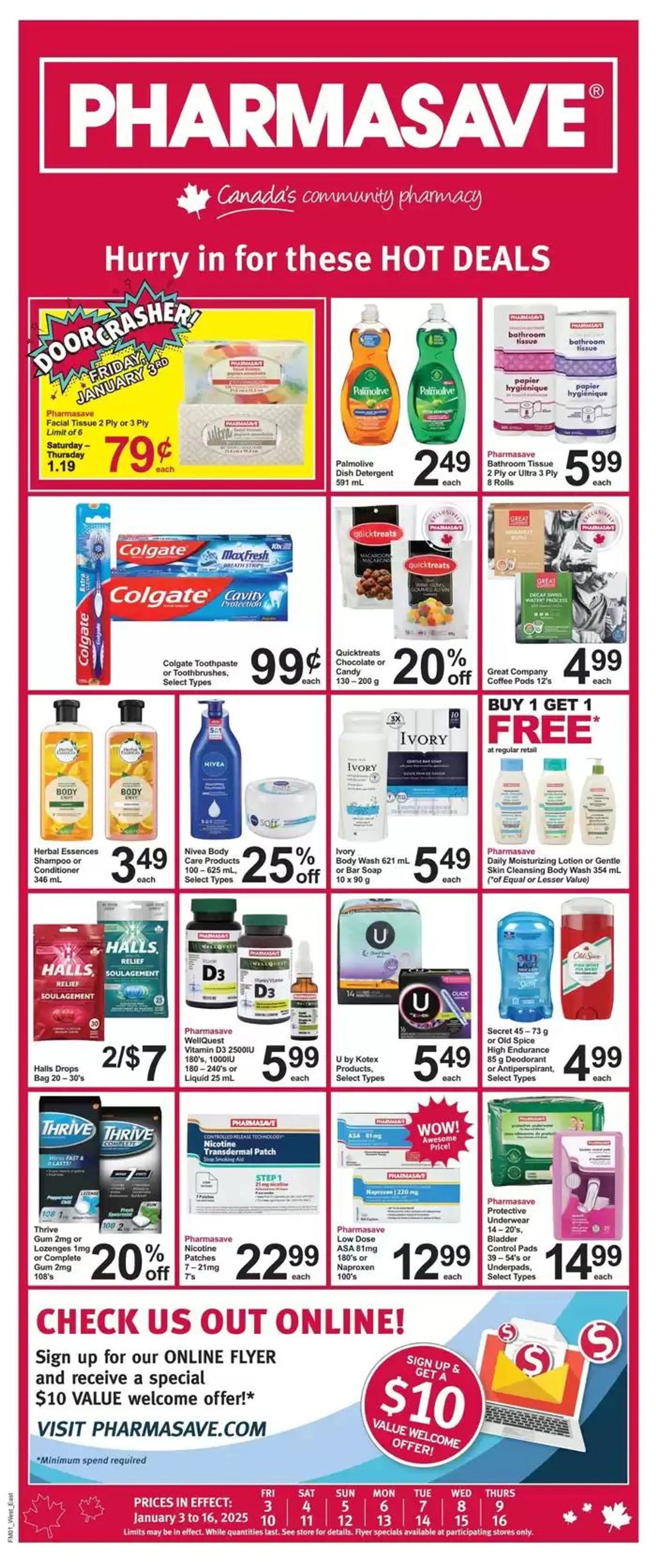 Pharmasave weekly flyer - 1