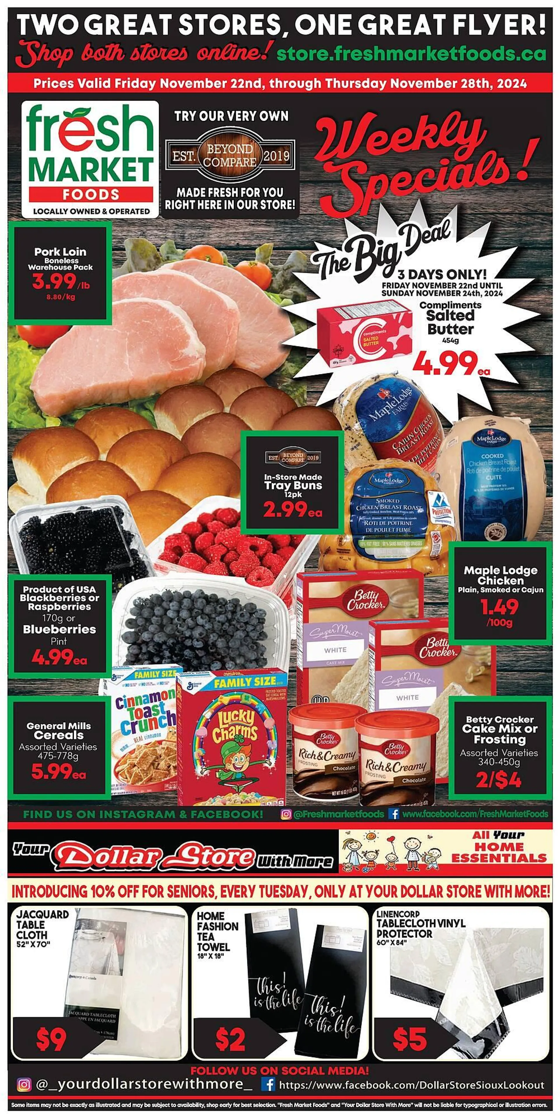 Fresh Market Foods flyer - 1