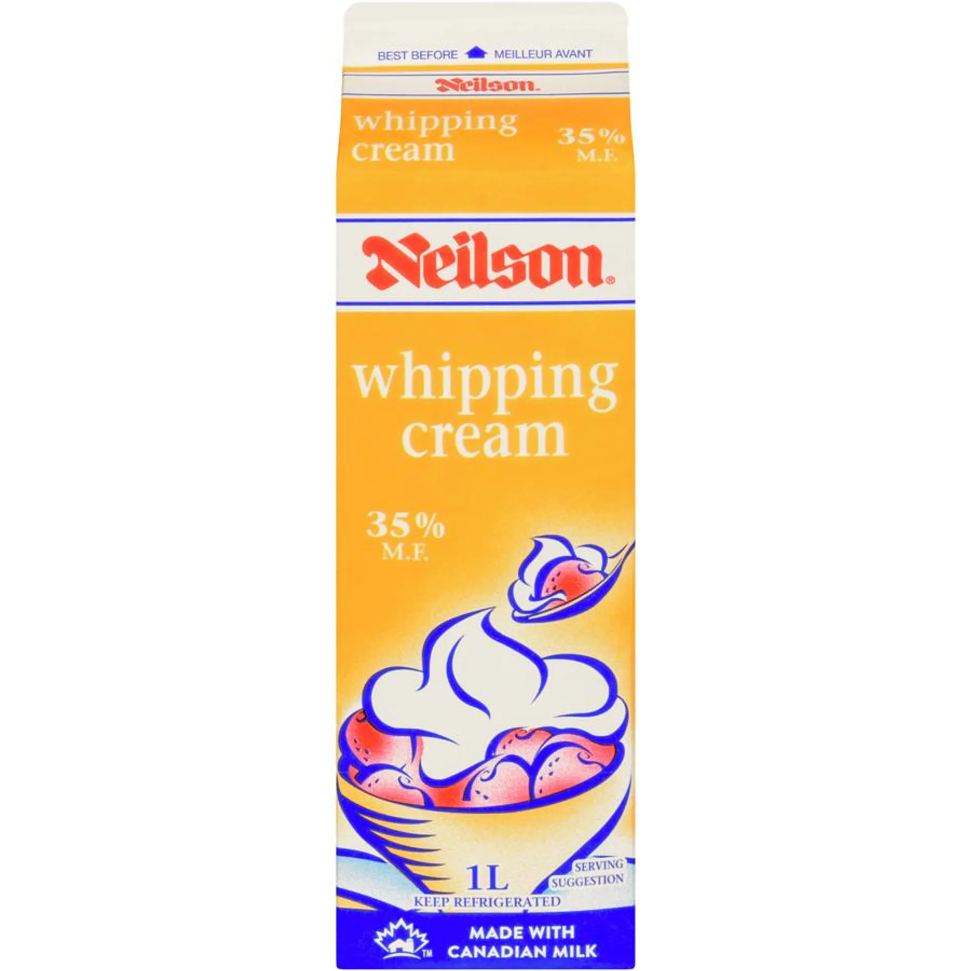 Whipping Cream 35 percent MF