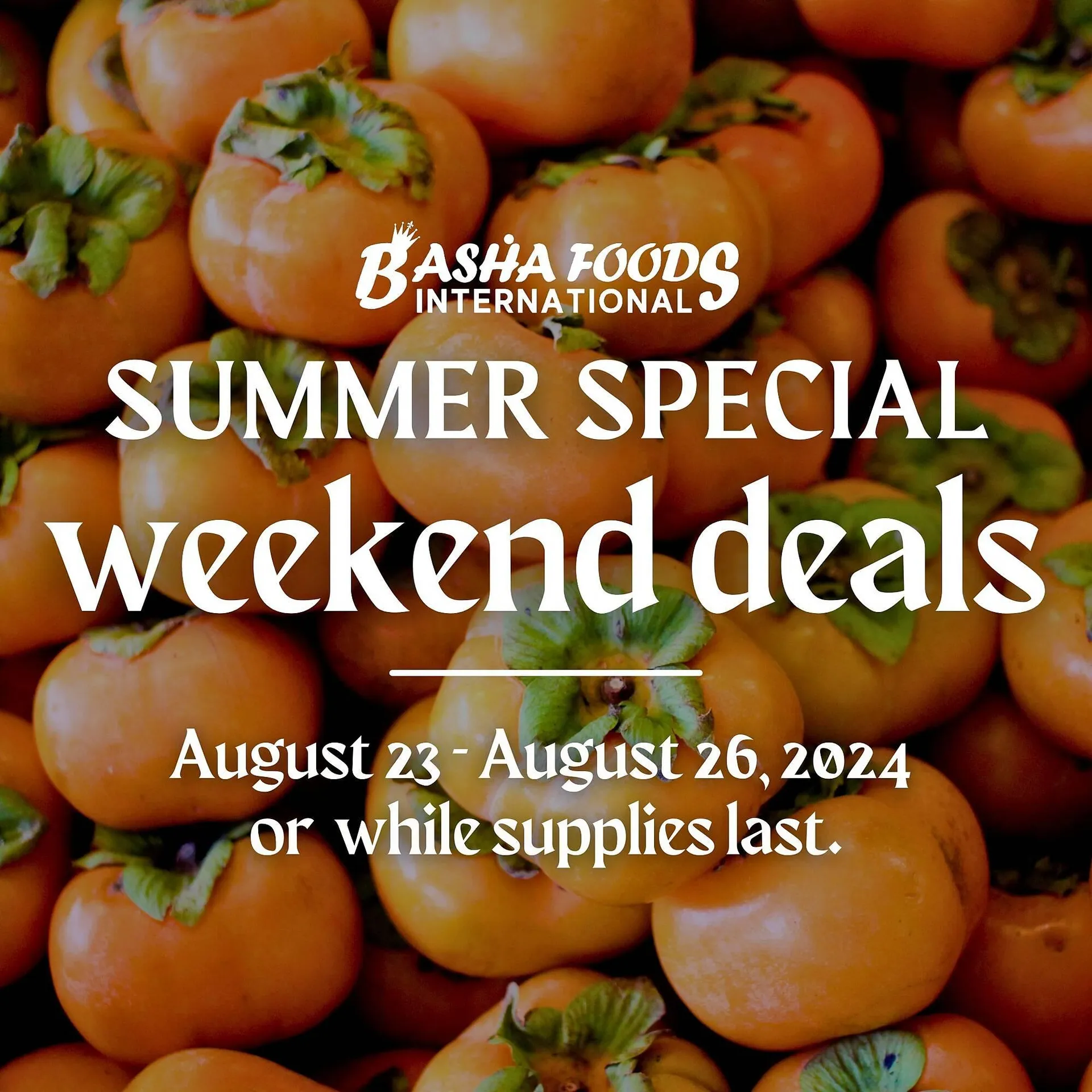 Basha Foods flyer - 1