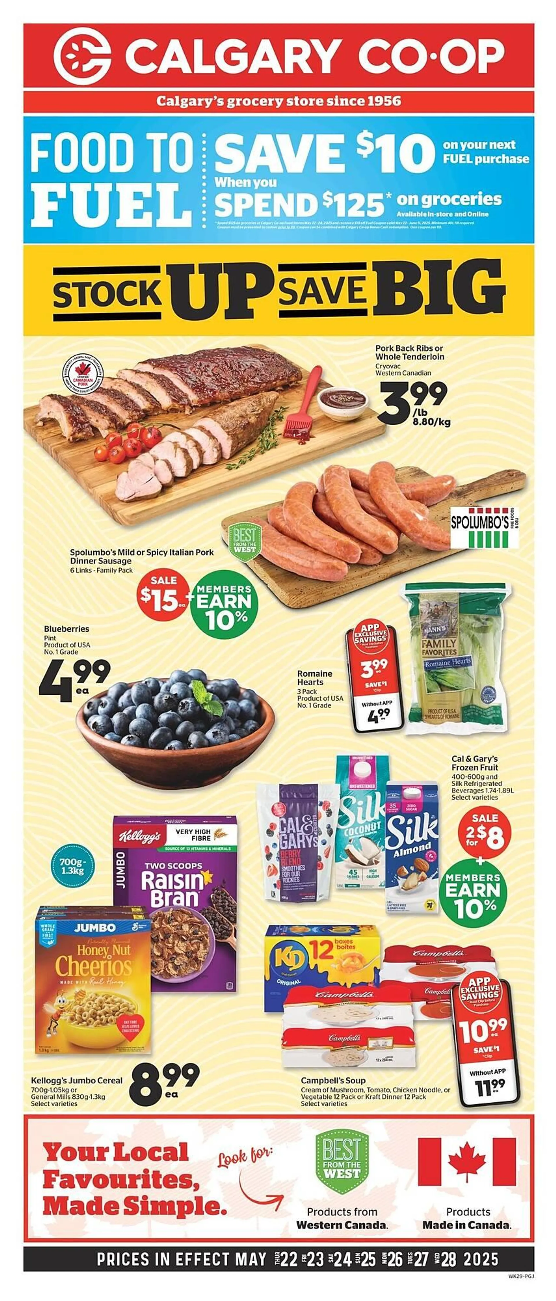 Calgary Co-op flyer - 1