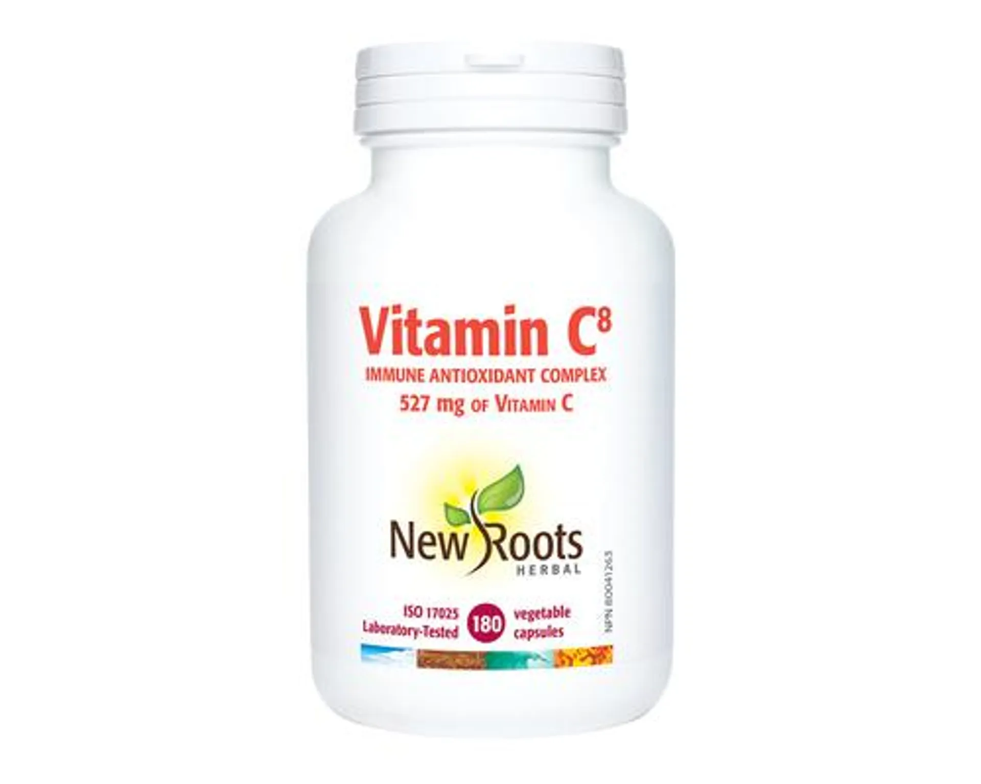 New Roots Vitamin C8 527mg 180 Veggie Caps