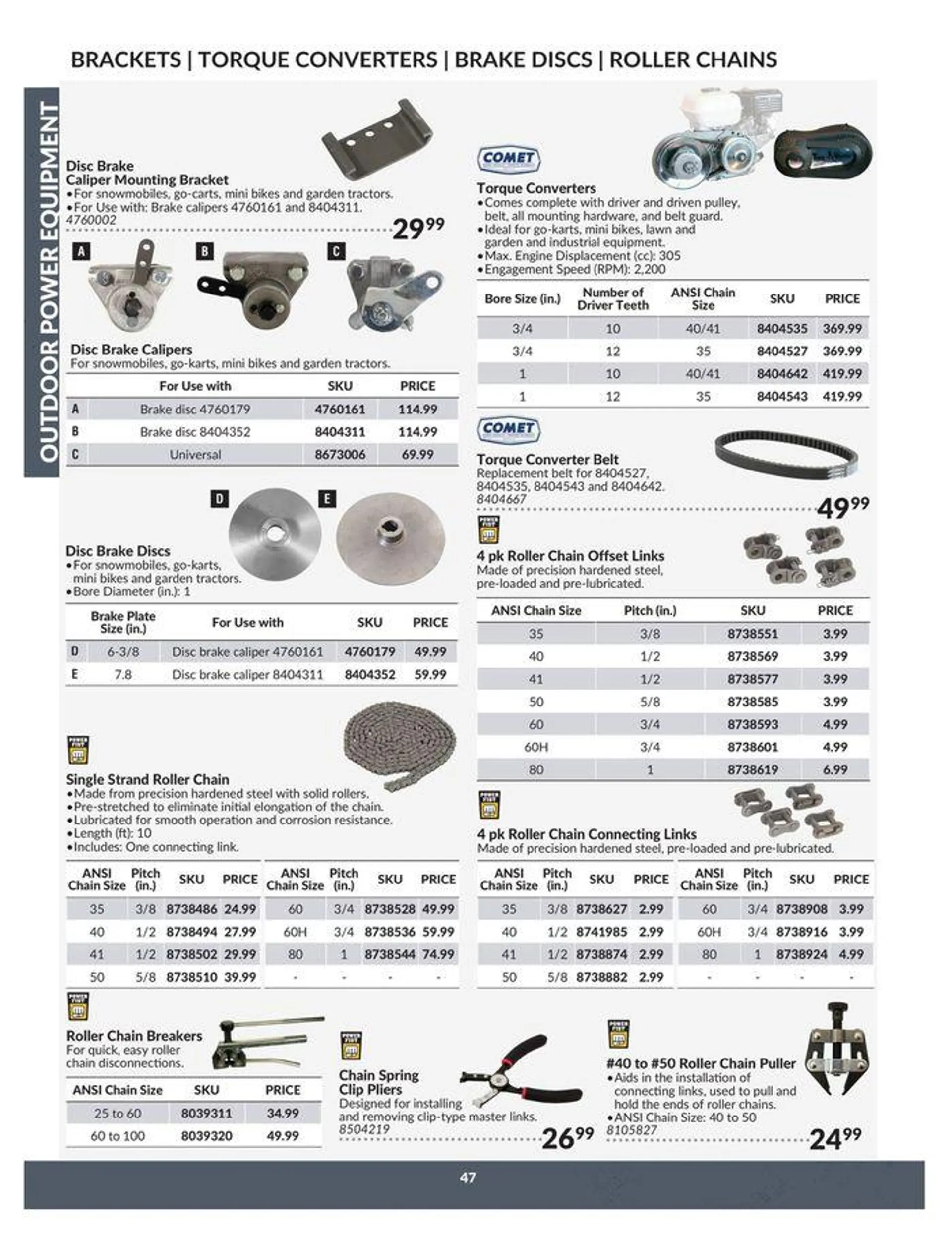 OUTDOOR POWER EQUIPMENT from April 23 to April 22 2025 - flyer page 47