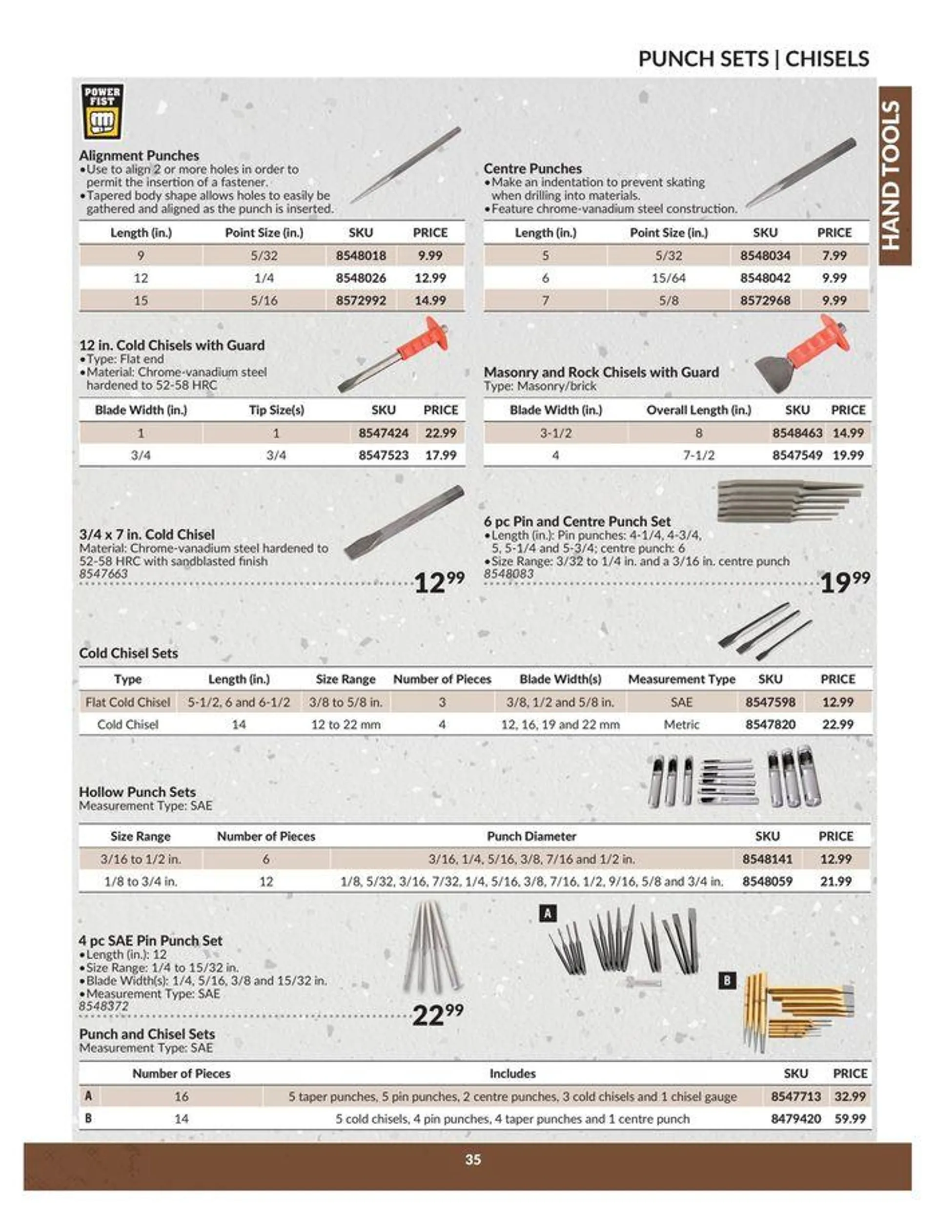 Hand Tools Catalogue from April 23 to April 22 2025 - flyer page 35