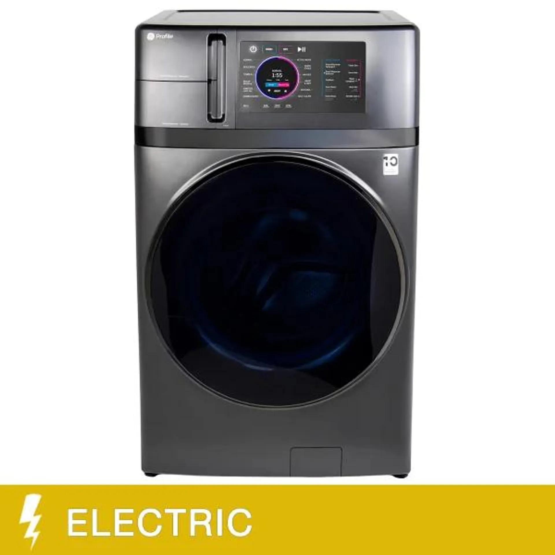 GE Profile 28 in. 5.5 cu. ft. IEC UltraFast All in One combo Washer/Dryer