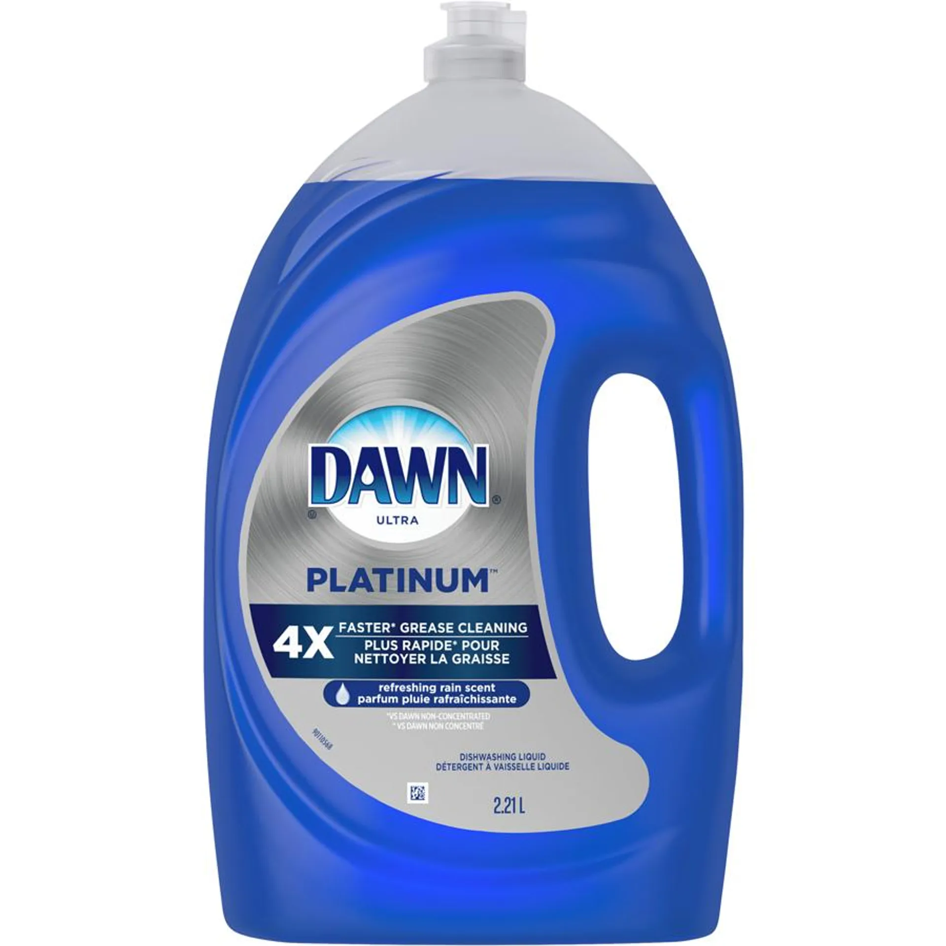 Platinum Dishwashing Liquid Dish Soap, Refreshing Rain Scent