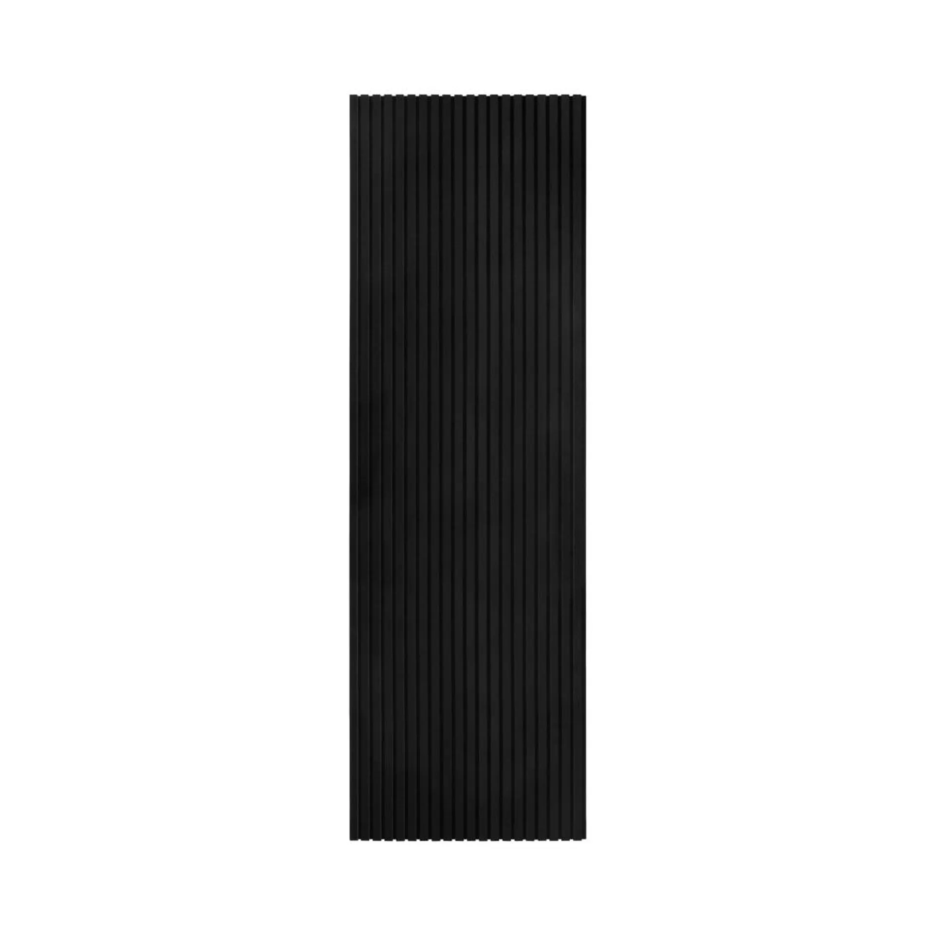 32'' x 98'' EcoScapes Slat Wall Panel - Ebony (2-Pack)