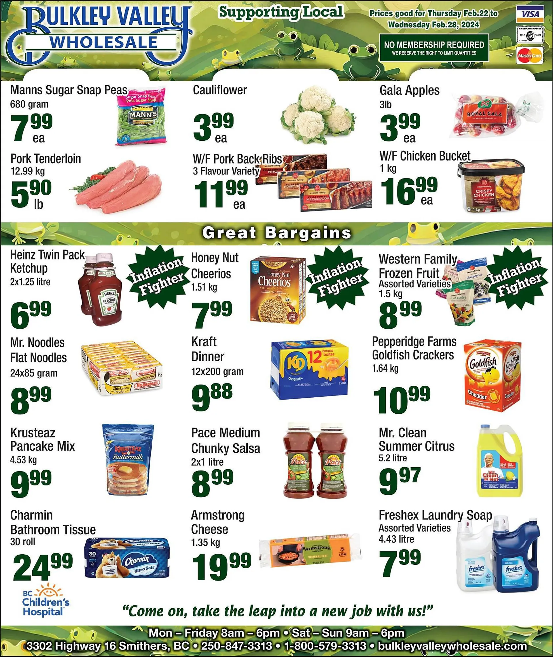 Bulkley Valley Wholesale flyer from February 22 to February 28 2024 - flyer page 