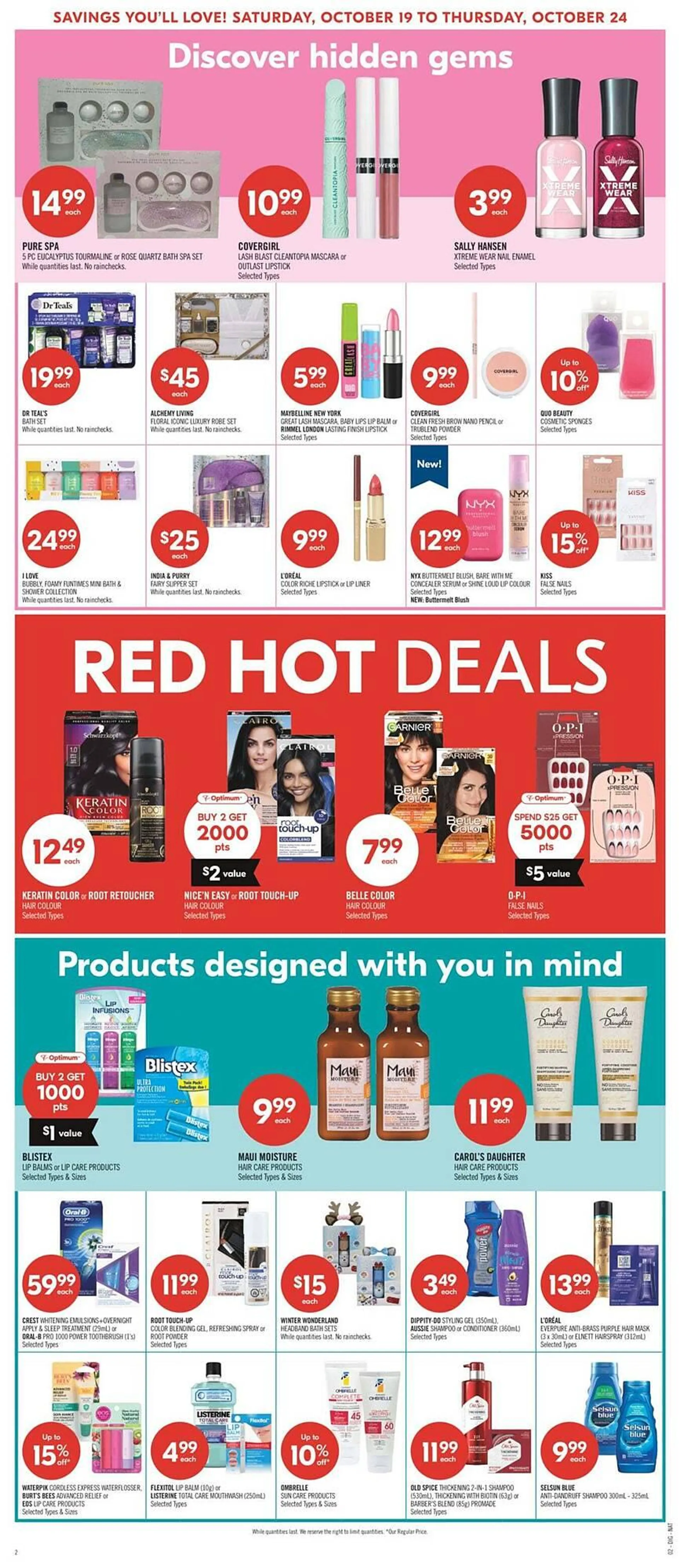 Shoppers Drug Mart flyer from October 17 to October 24 2024 - flyer page 23