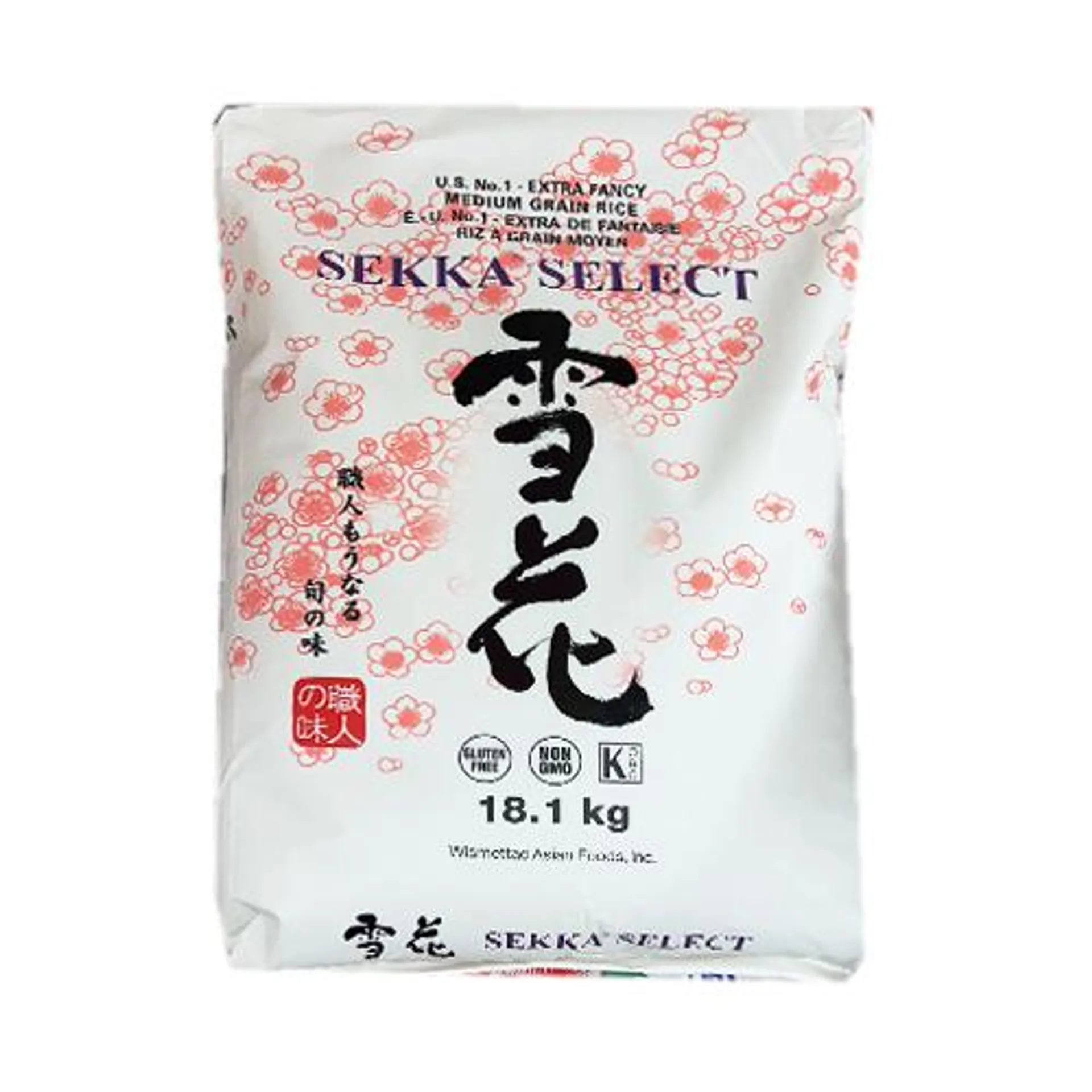 Sekka Select Grain Rice 40lb(limited 1 bag per order)