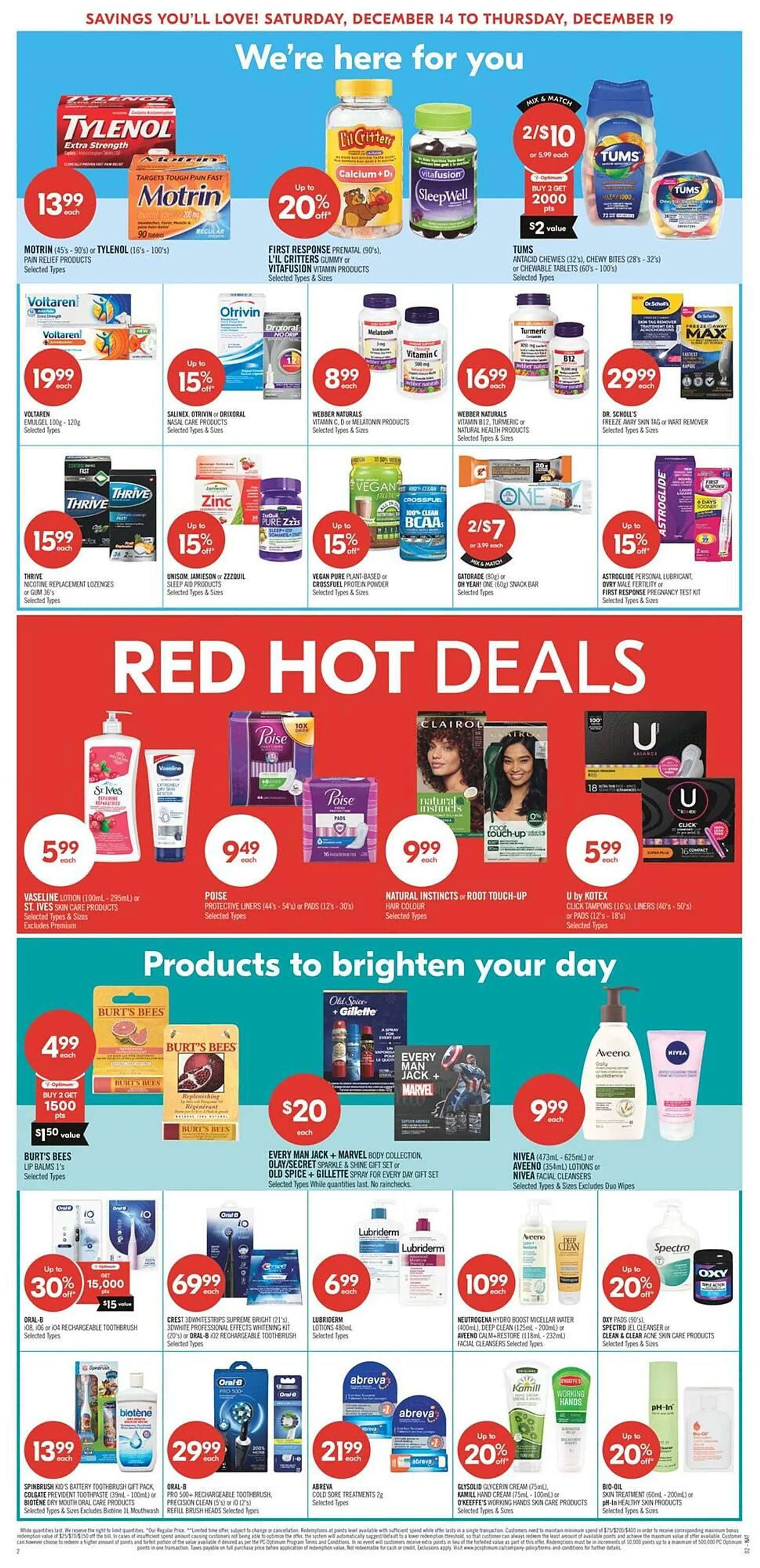 Shoppers Drug Mart flyer from December 12 to December 19 2024 - flyer page 16