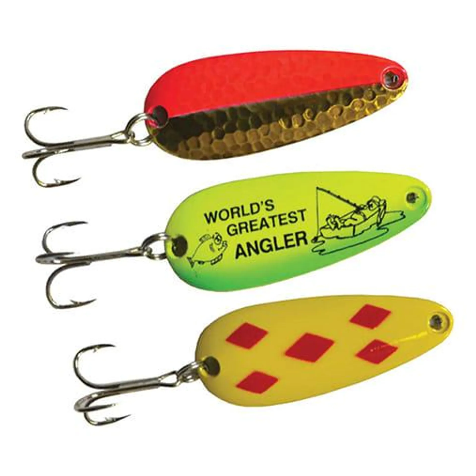 Len Thompson® Worlds Greatest Angler Spoon Kit - 3-PC